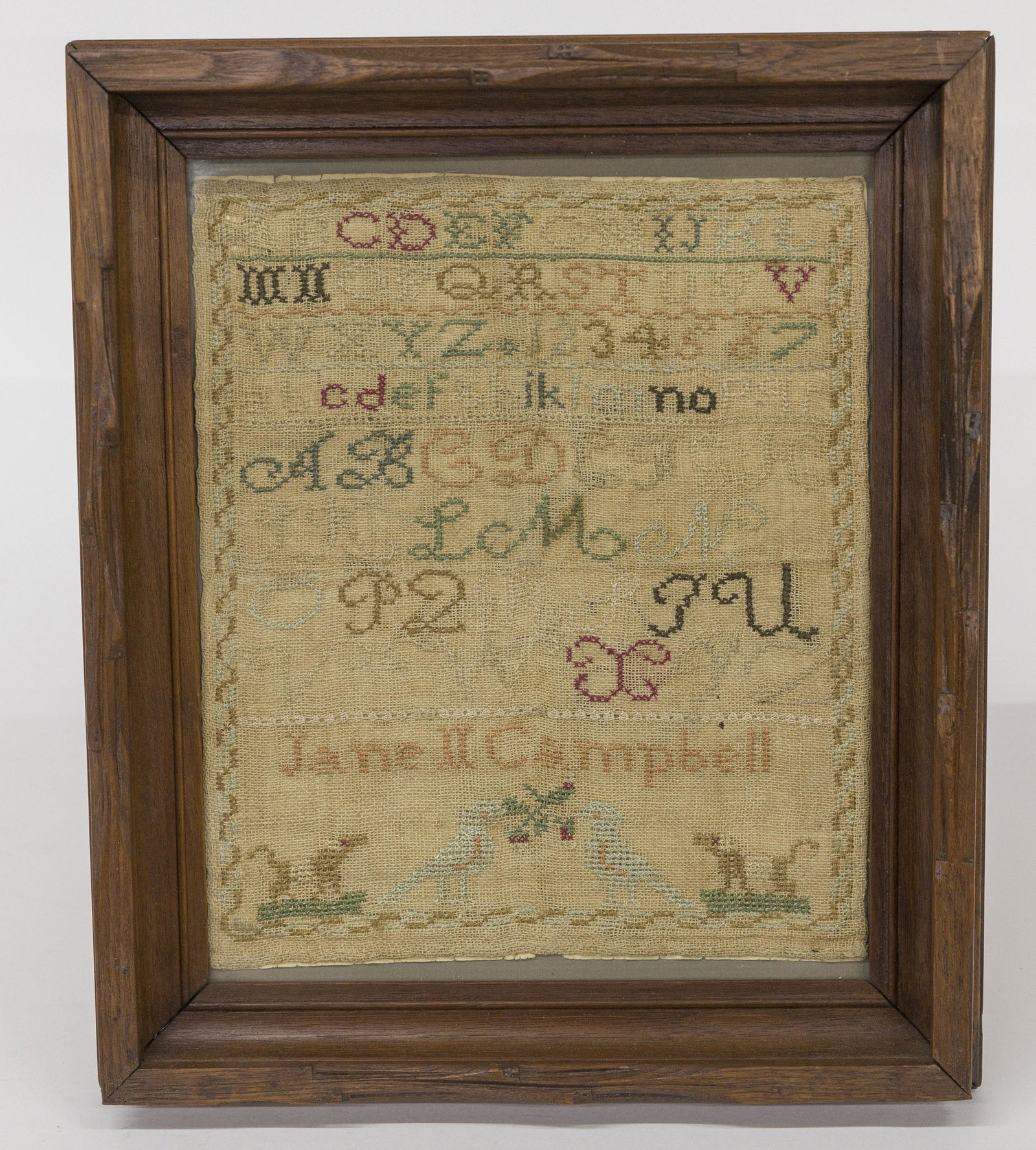 Early American Needlework Sampler (1 of 10)