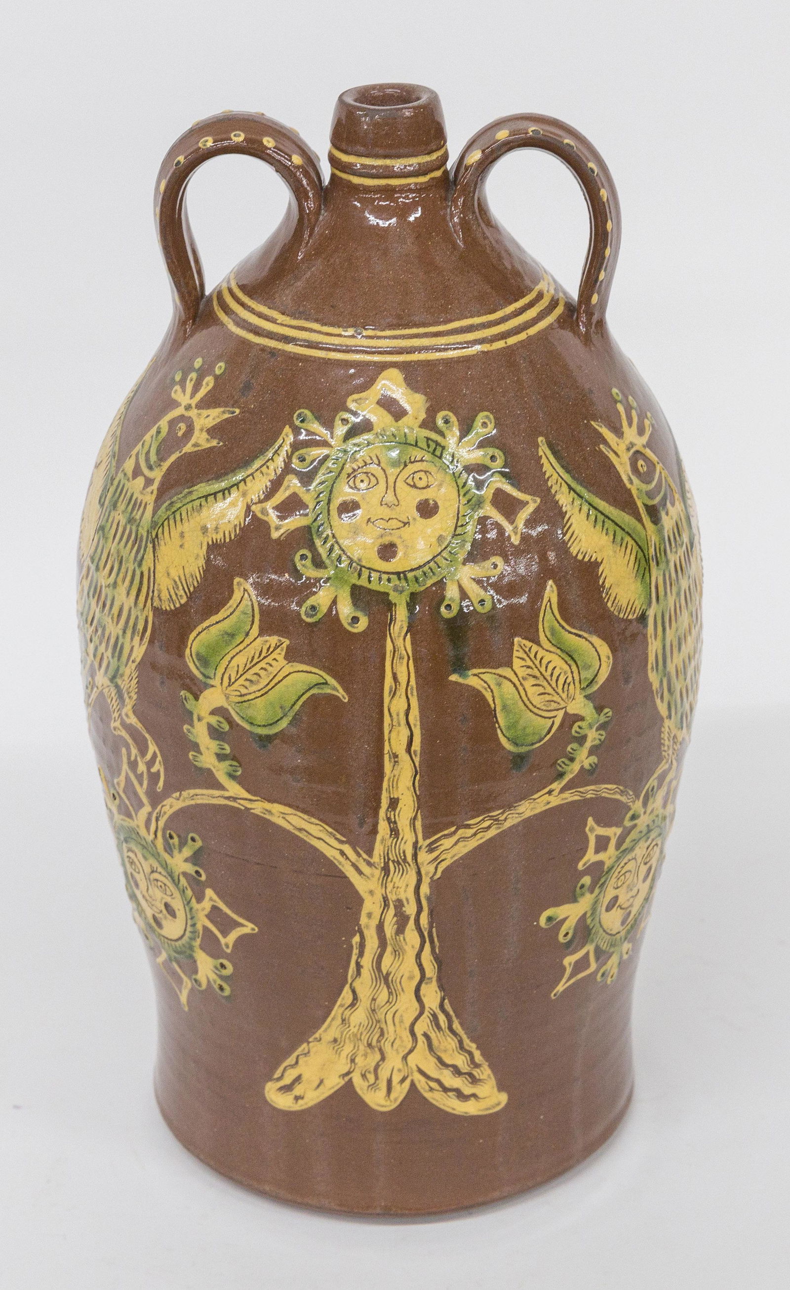 Wisconsin Pottery Redware Jug Mar 17, 2022 Forsythes' Auctions, LLC