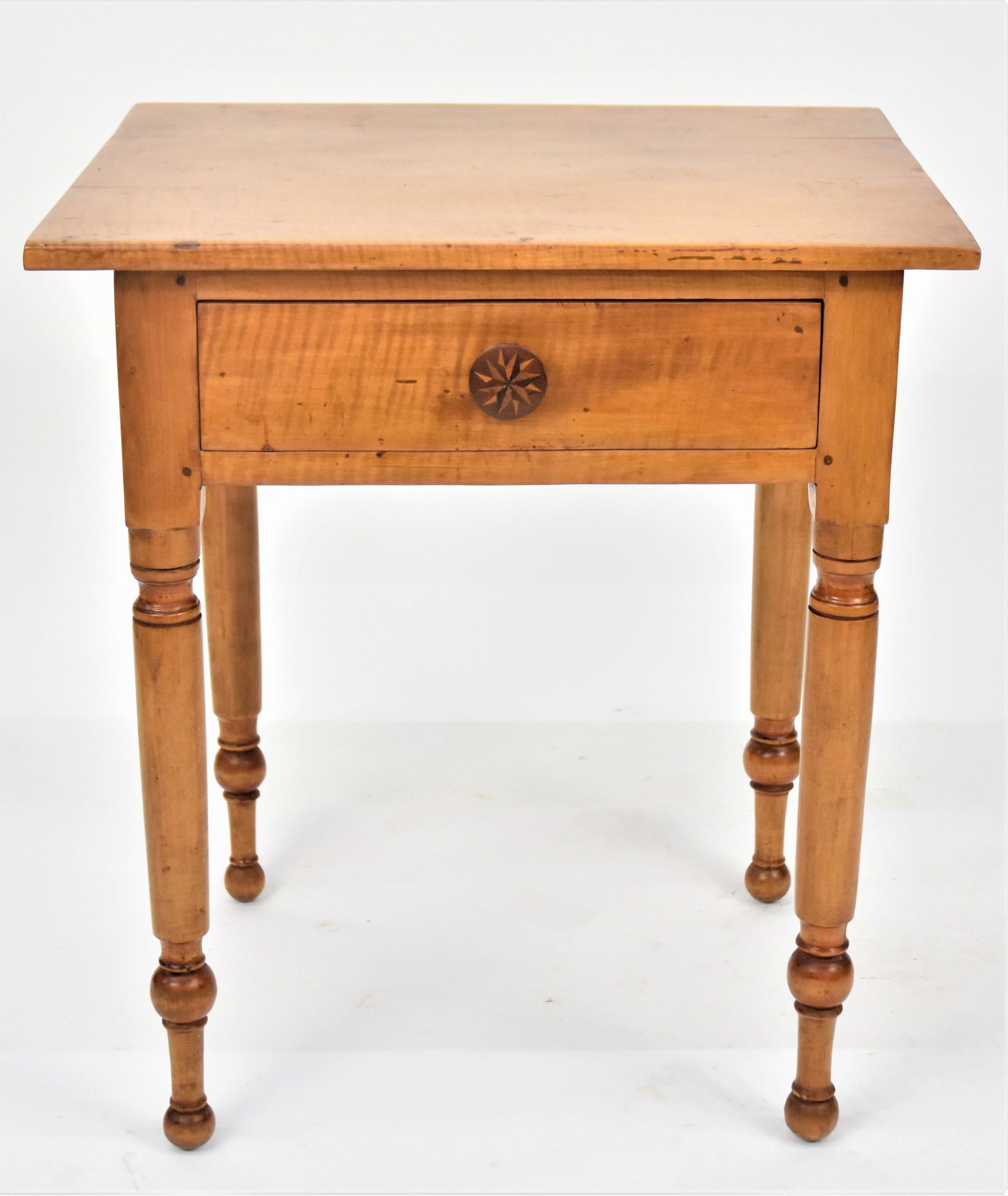 Curly Maple Sheraton Stand (1 of 8)