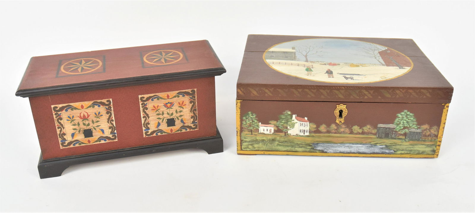 Decorated Miniature Blanket Chest Plus (1 of 15)