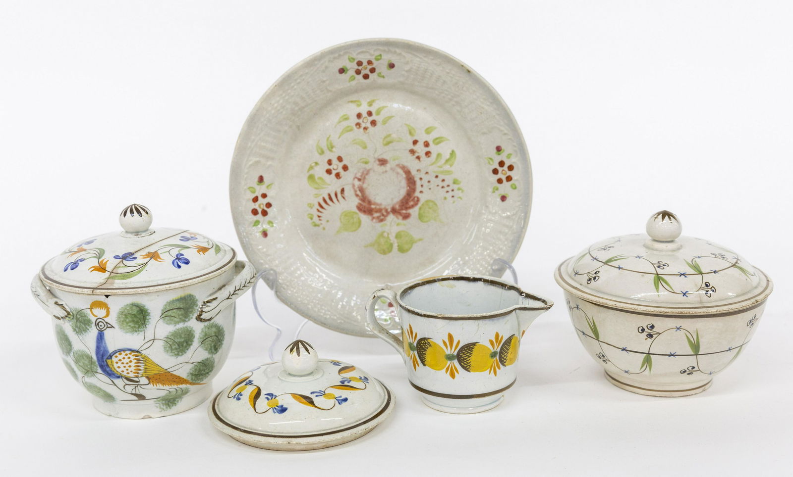 Leeds Type Pearlware Plus (1 of 7)