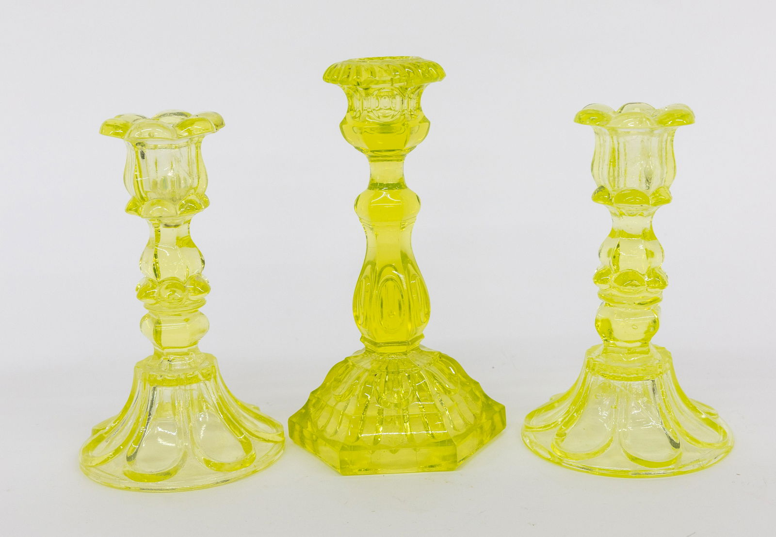 Canary Yellow Glass Sticks (1 of 4)