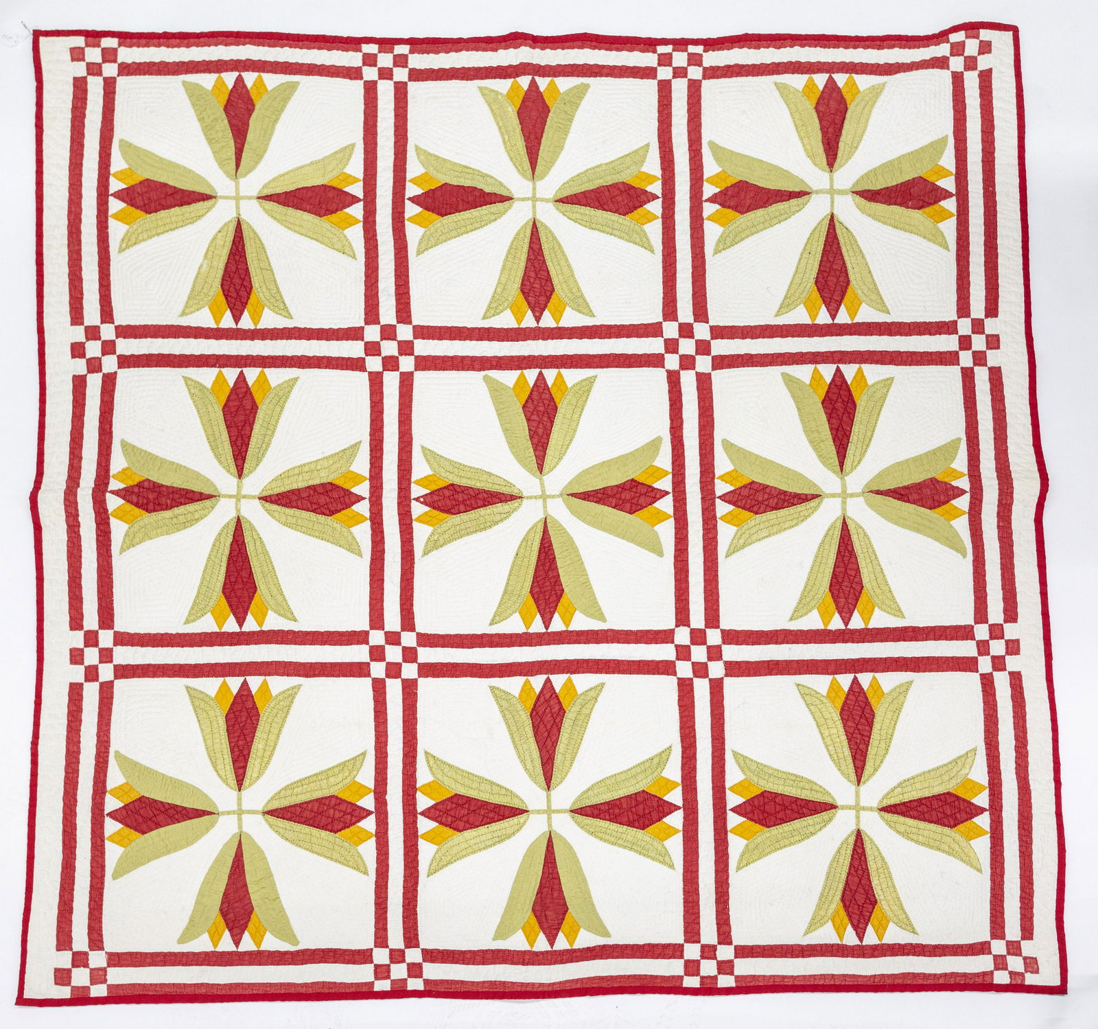 Early Appliqued Quilt (1 of 7)