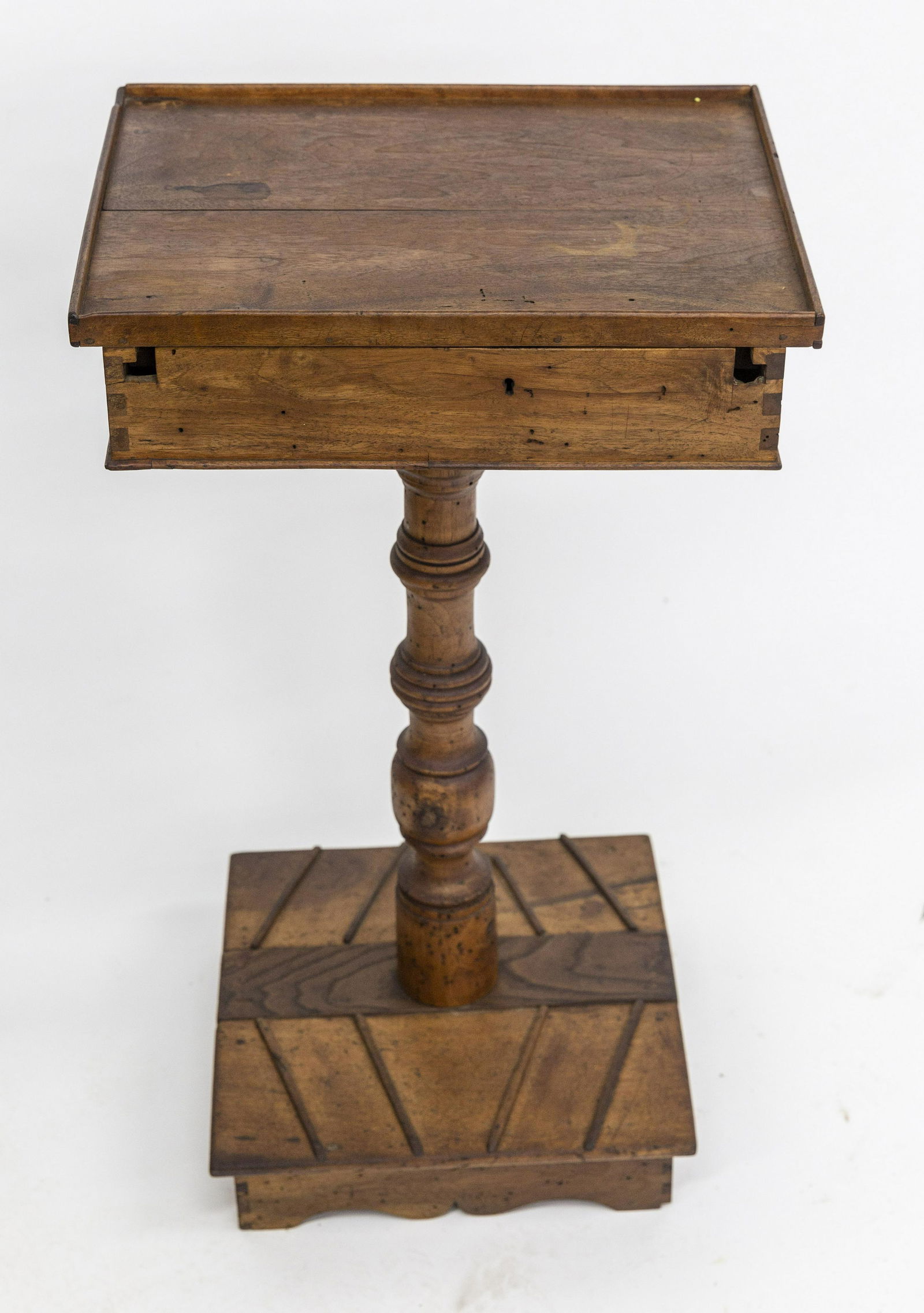 Early Walnut Bible Stand (1 of 10)
