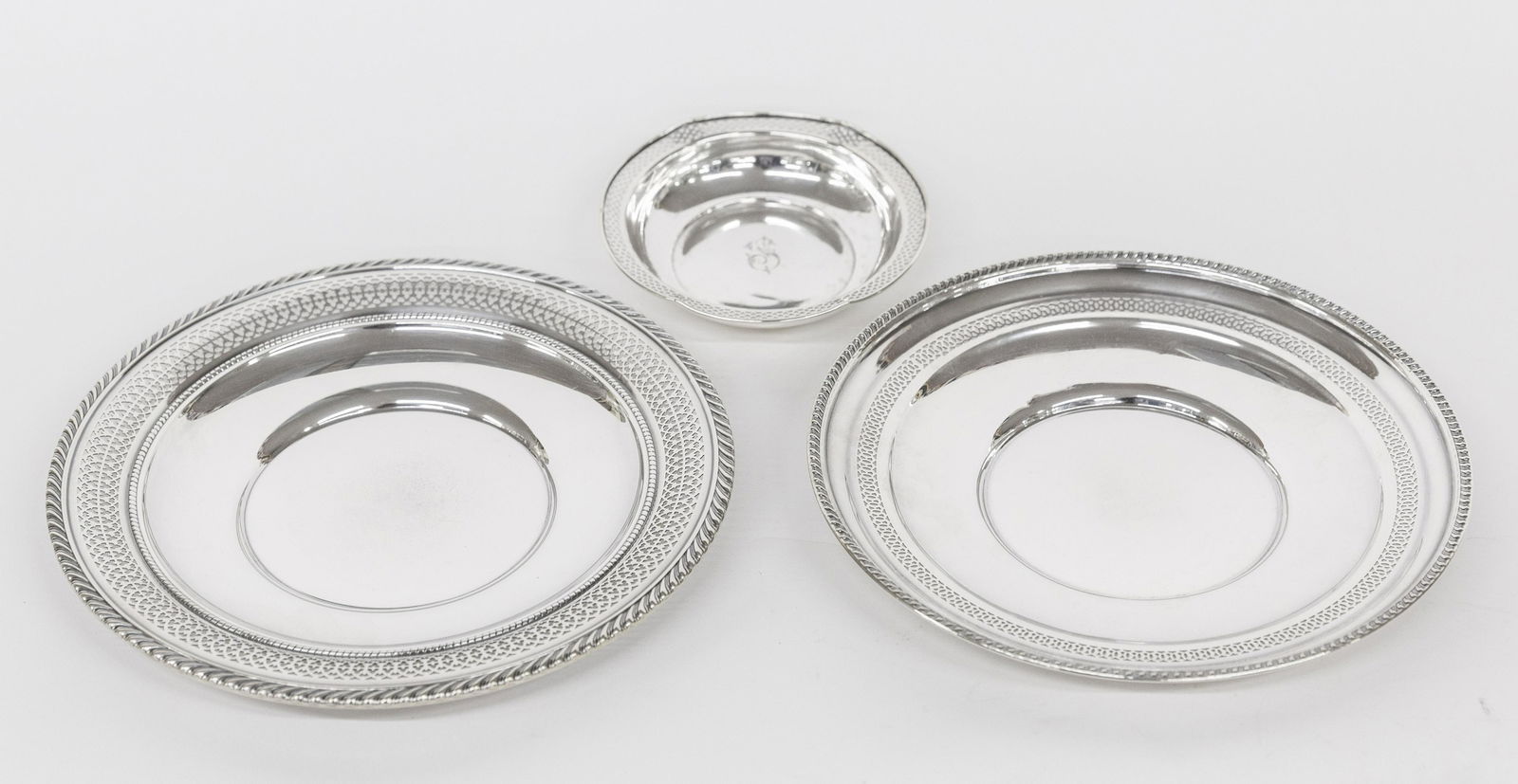 Sterling Bowl & Dishes (1 of 9)