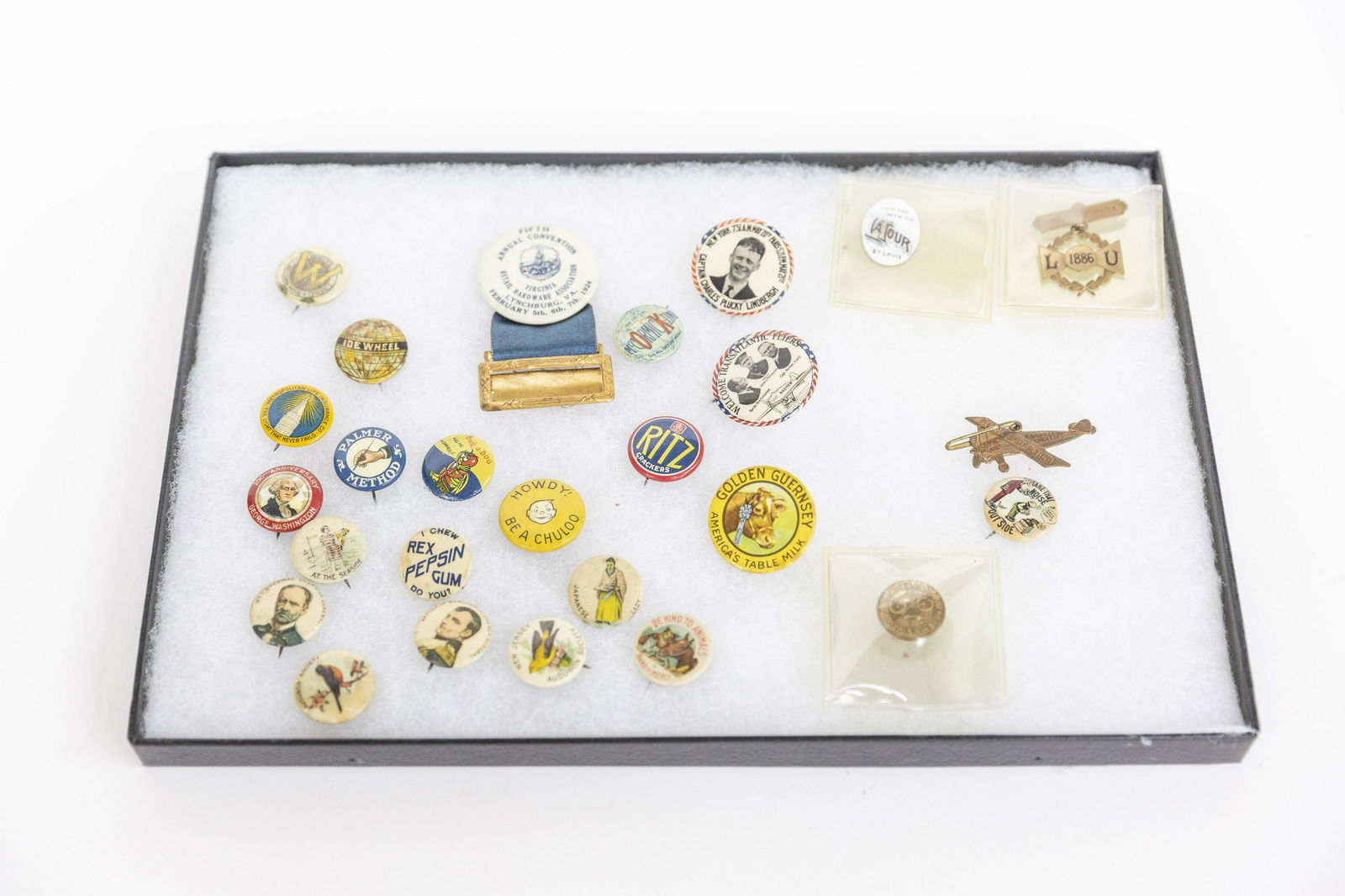 Group of Early Pin-backs Plus (1 of 5)