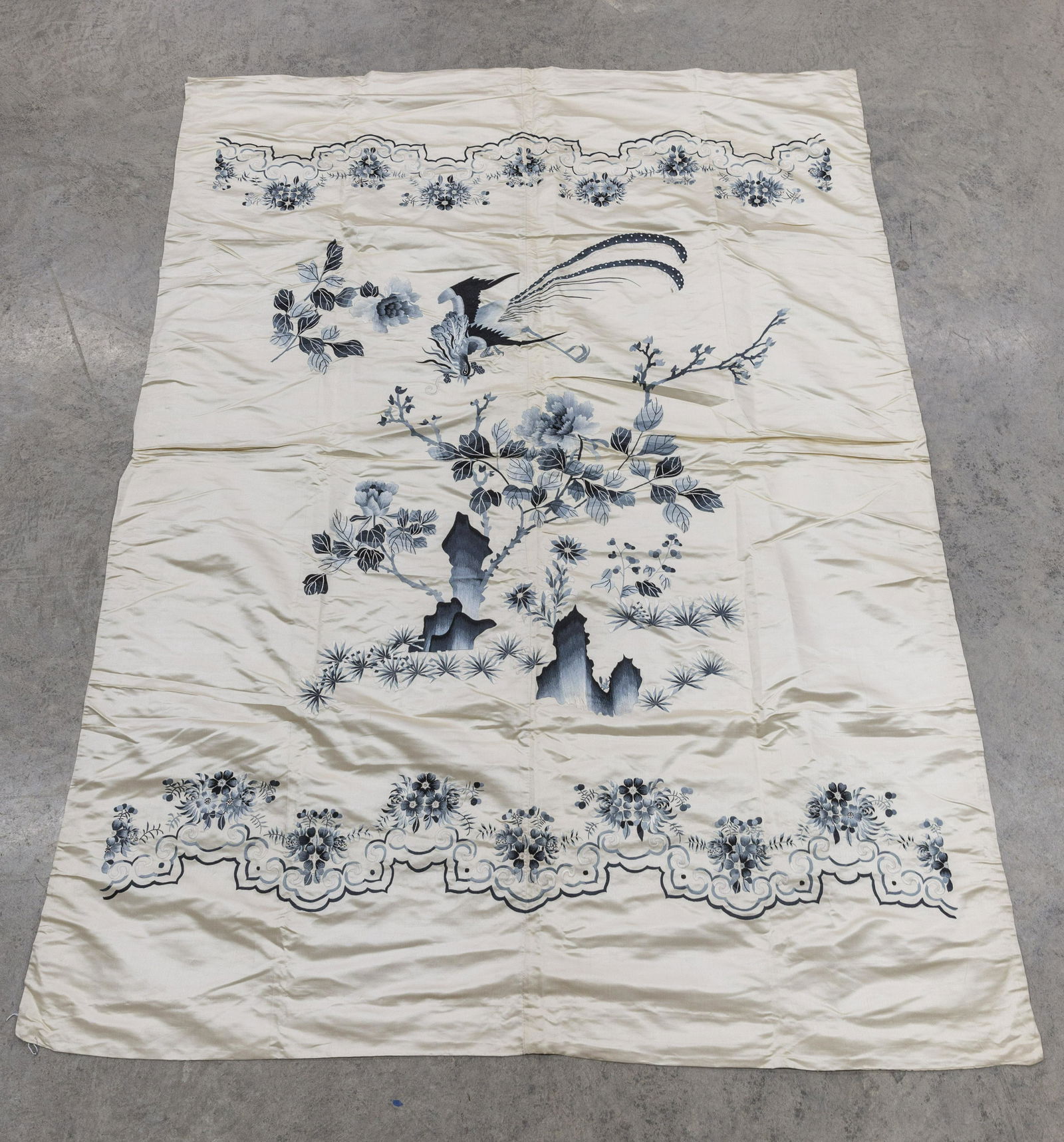 Japanese Embroidered Silk Panel (1 of 8)