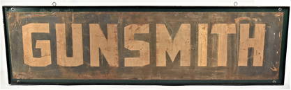 Early Gunsmith Sign