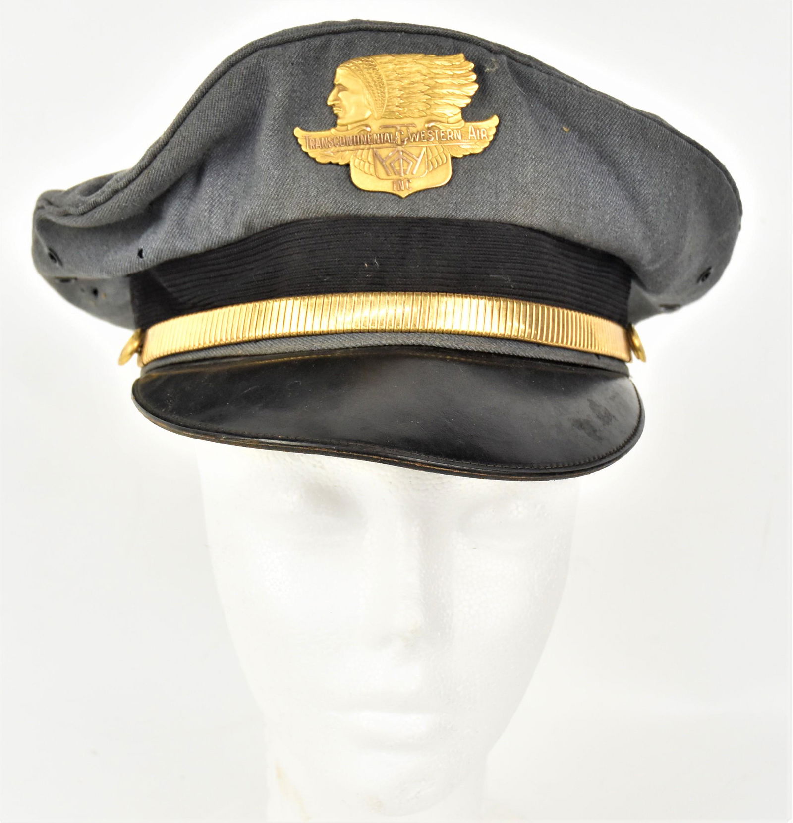 Transcontinential & Western Air Pilots Cap (1 of 3)