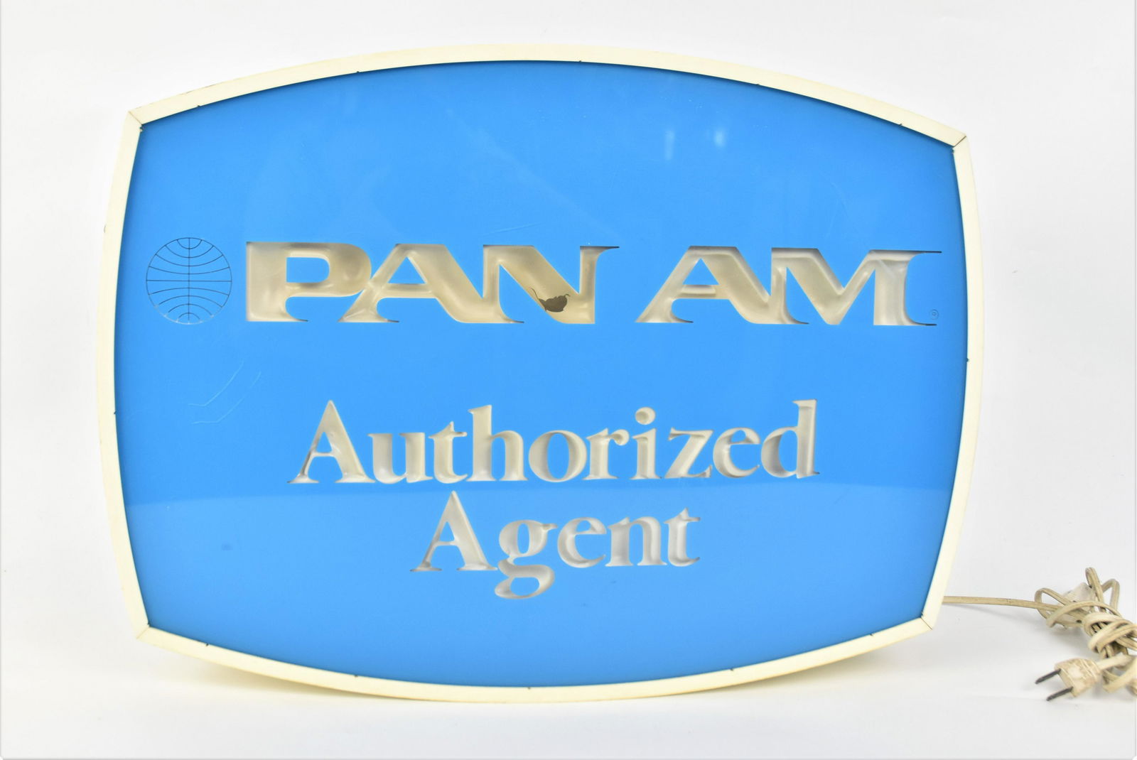 Pan Am Lighted Sign (1 of 2)
