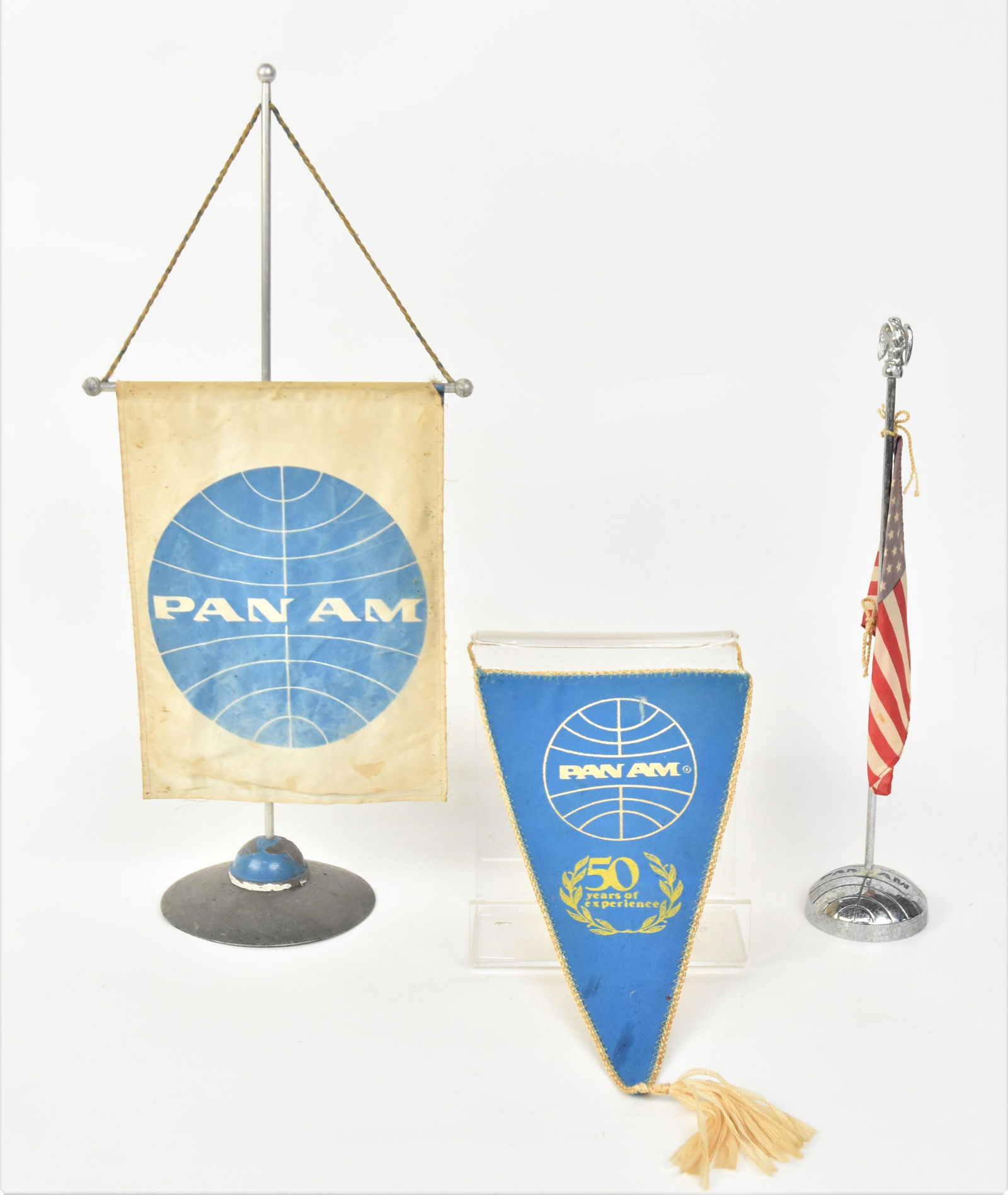 Three Pan Am Flags (1 of 4)