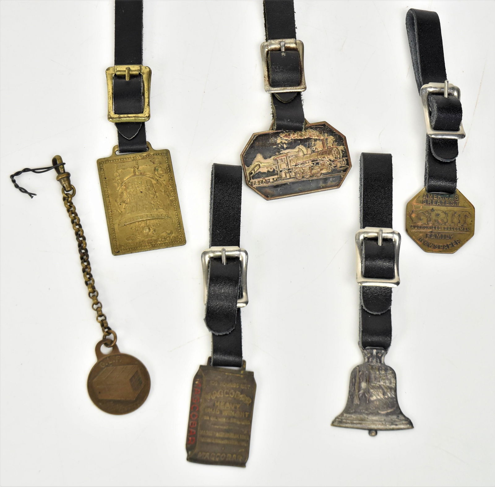 Lot of Advertising Watch Fobs (1 of 3)