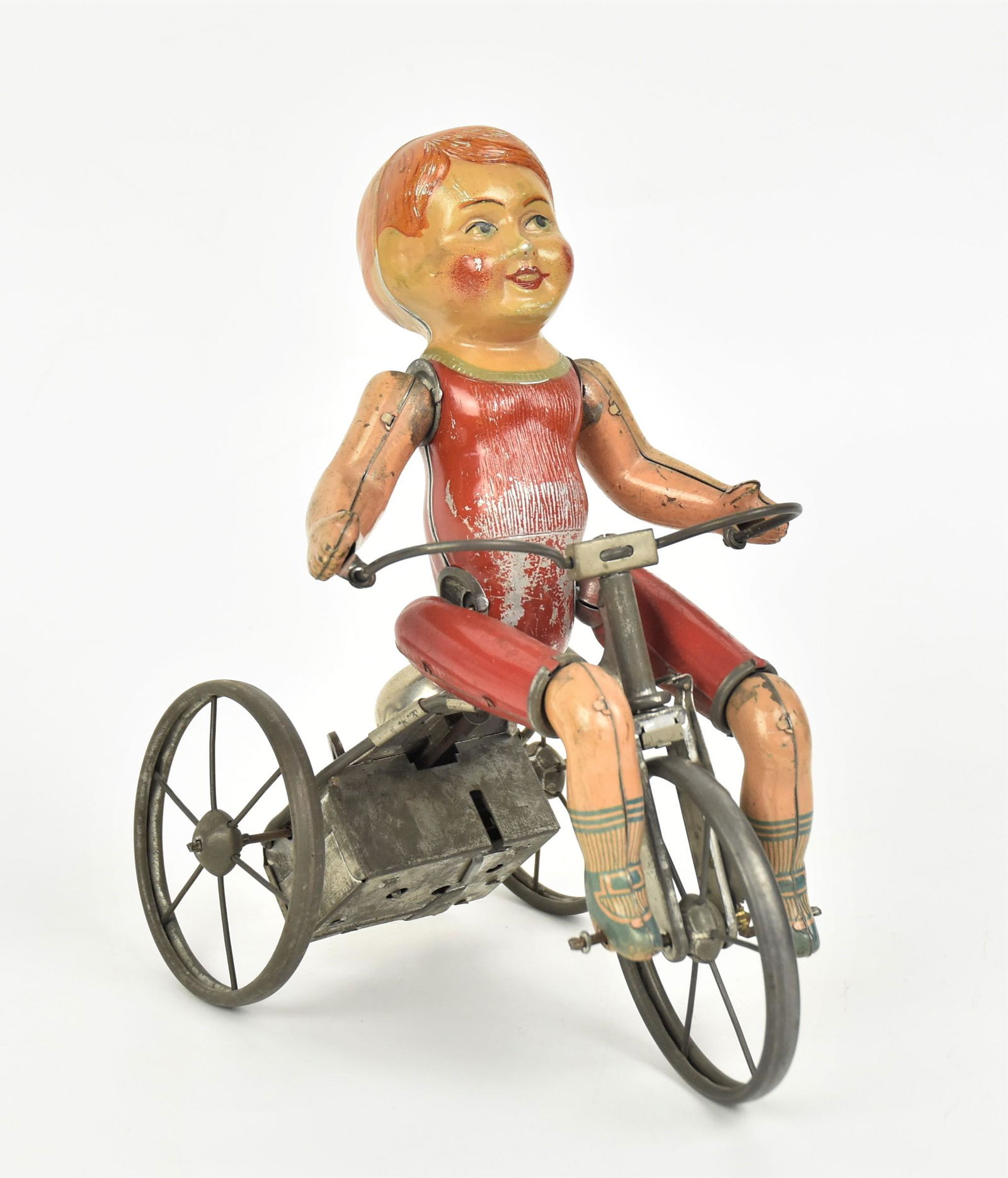 Unique Art Boy on Tricycle Toy (1 of 5)