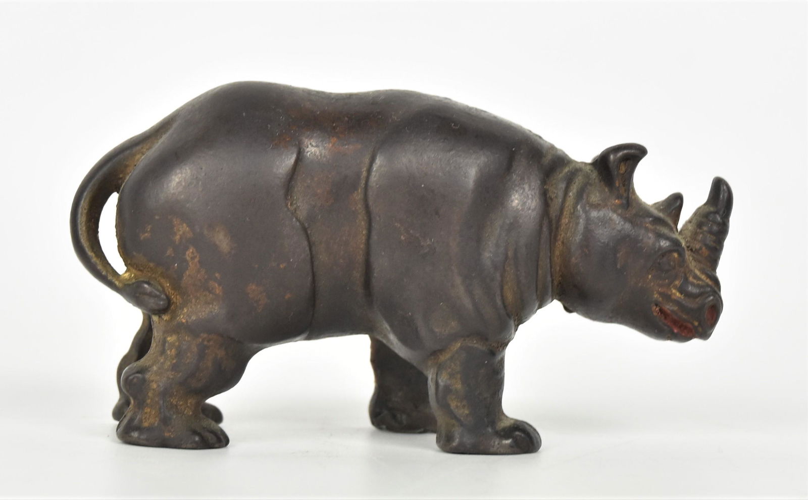 Cast Iron Rhino Bank (1 of 4)