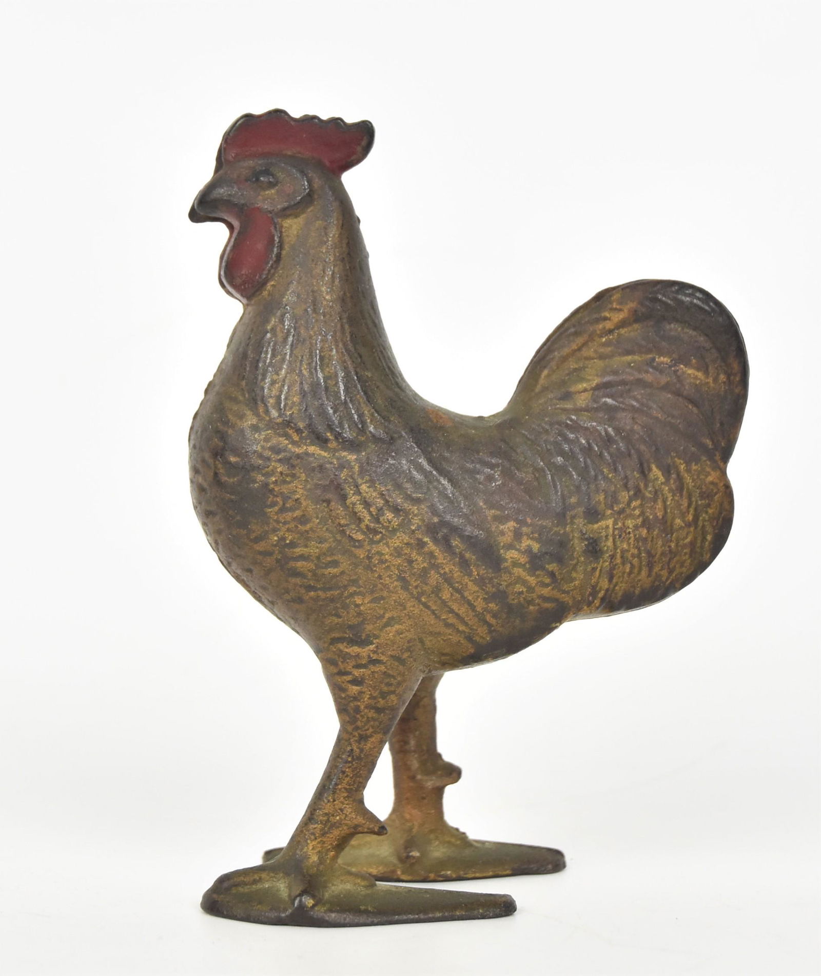 Cast Iron Rooster Bank (1 of 4)