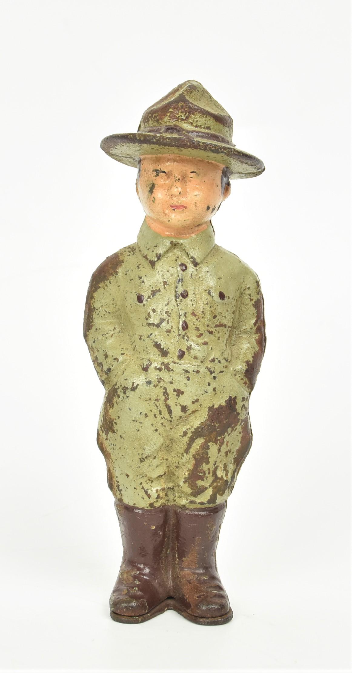 Cast Iron Doughboy Bank (1 of 4)