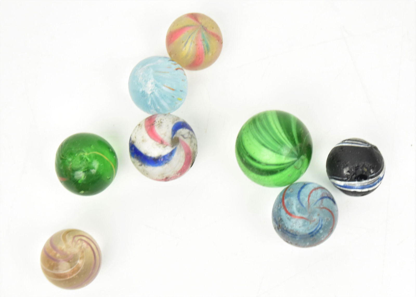 Eight Fine Hand Made Marbles (1 of 20)