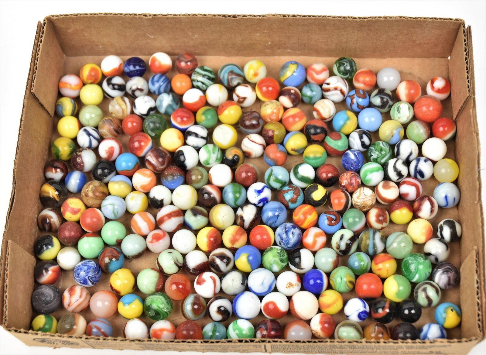 Huge Lot of Early Machine Marbles (1 of 4)