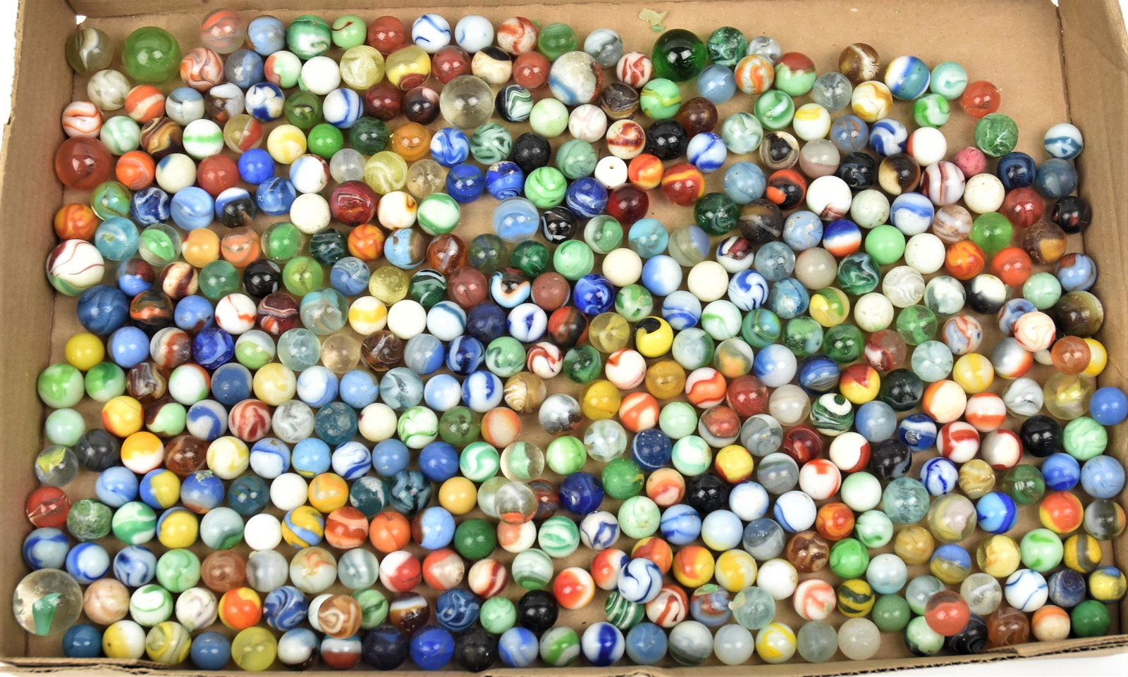 Huge Lot of Early Machine Marbles (1 of 4)