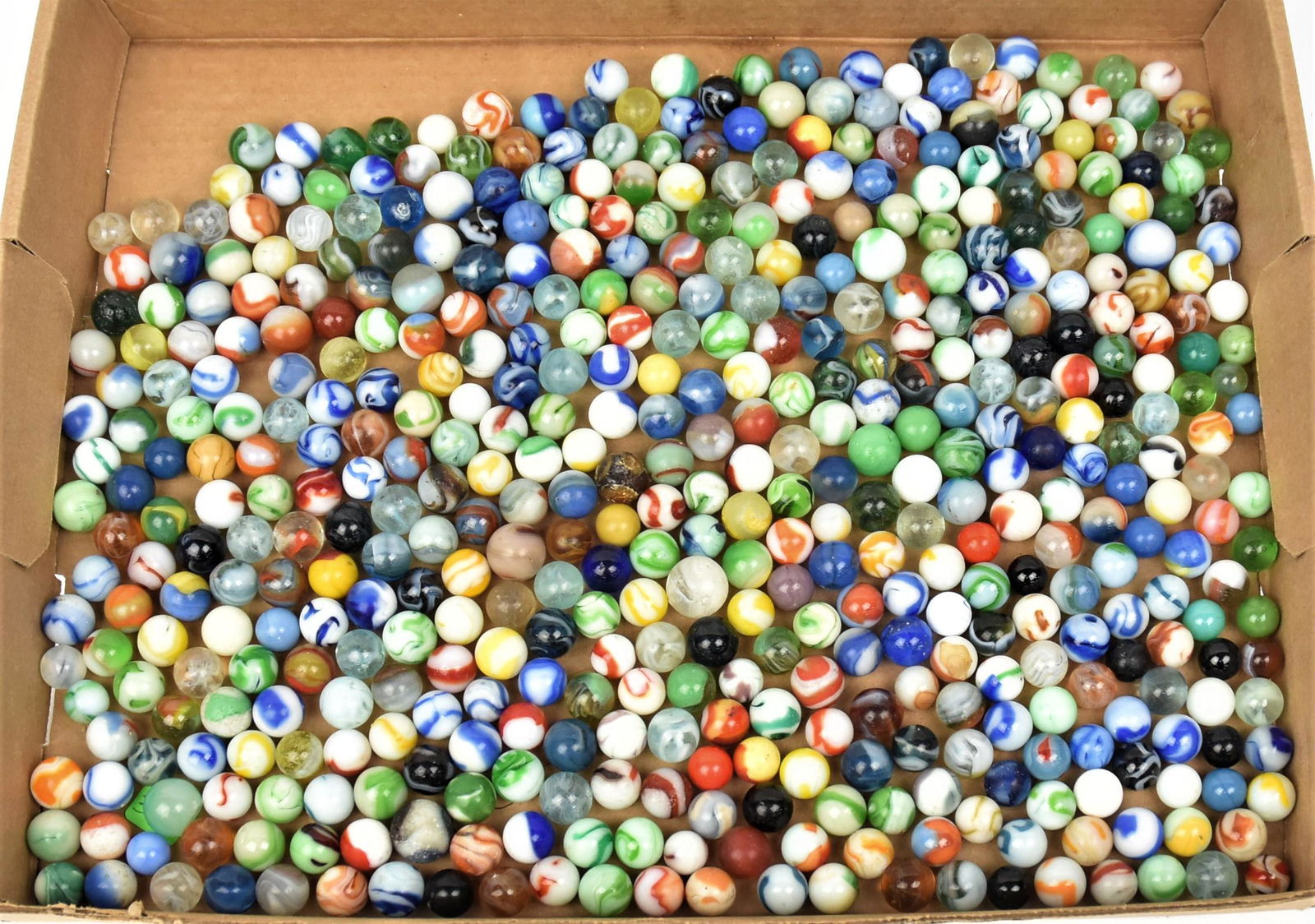 Huge Lot of Early Machine Marbles (1 of 5)