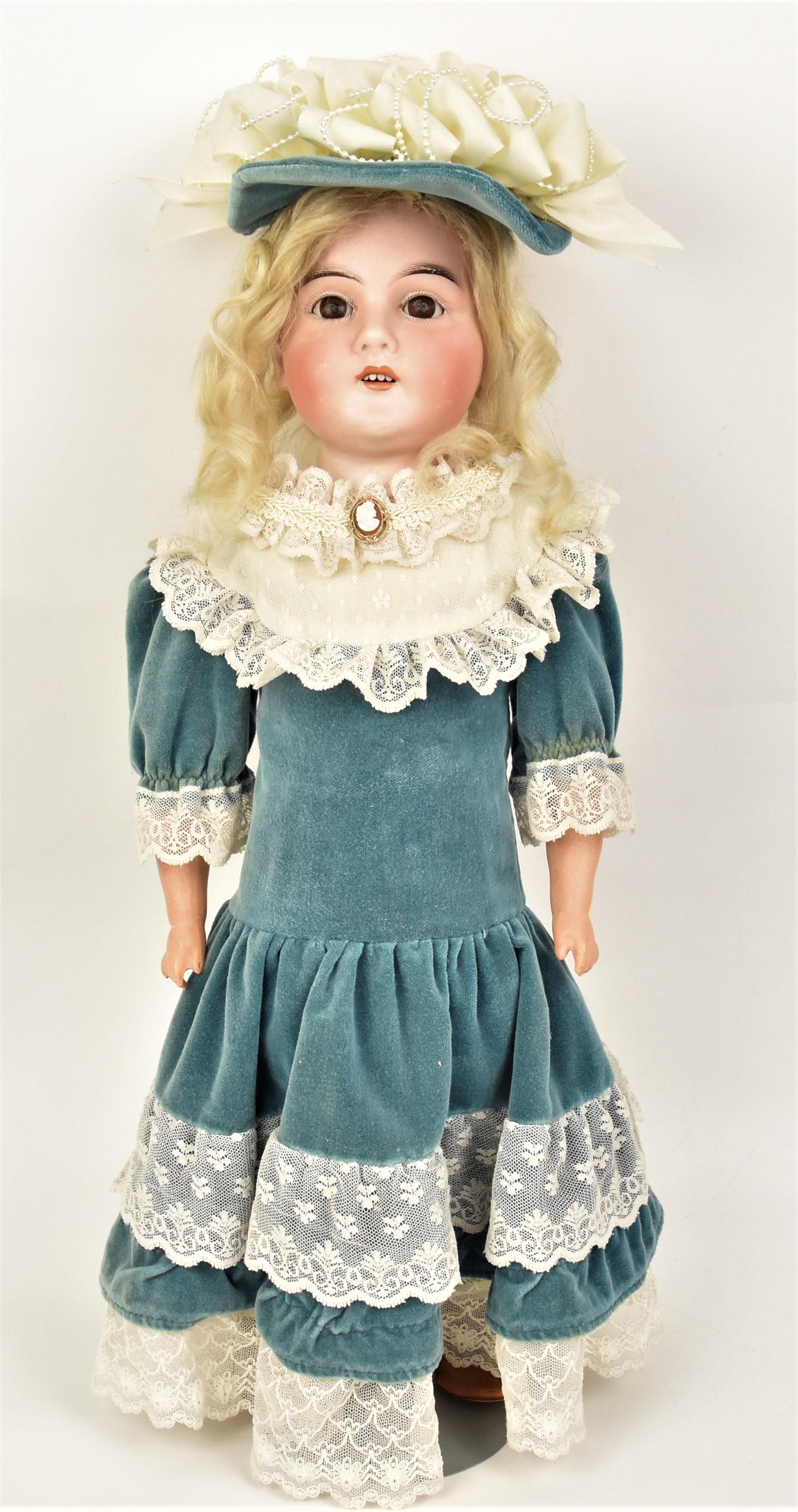 German Bisque Shoulder Plate Doll (1 of 6)