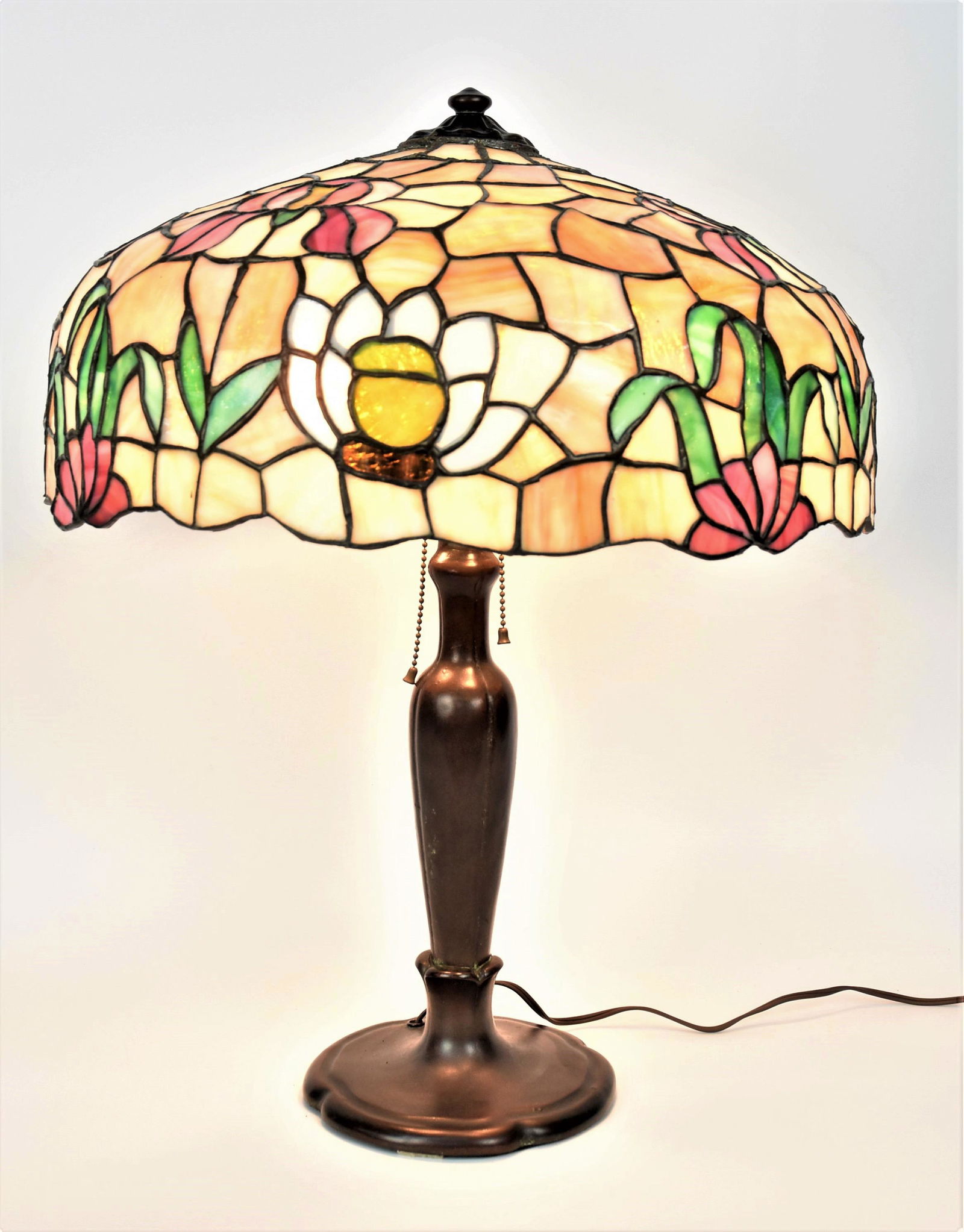 Chicago Mosaic & Handel Table Lamp (1 of 11)