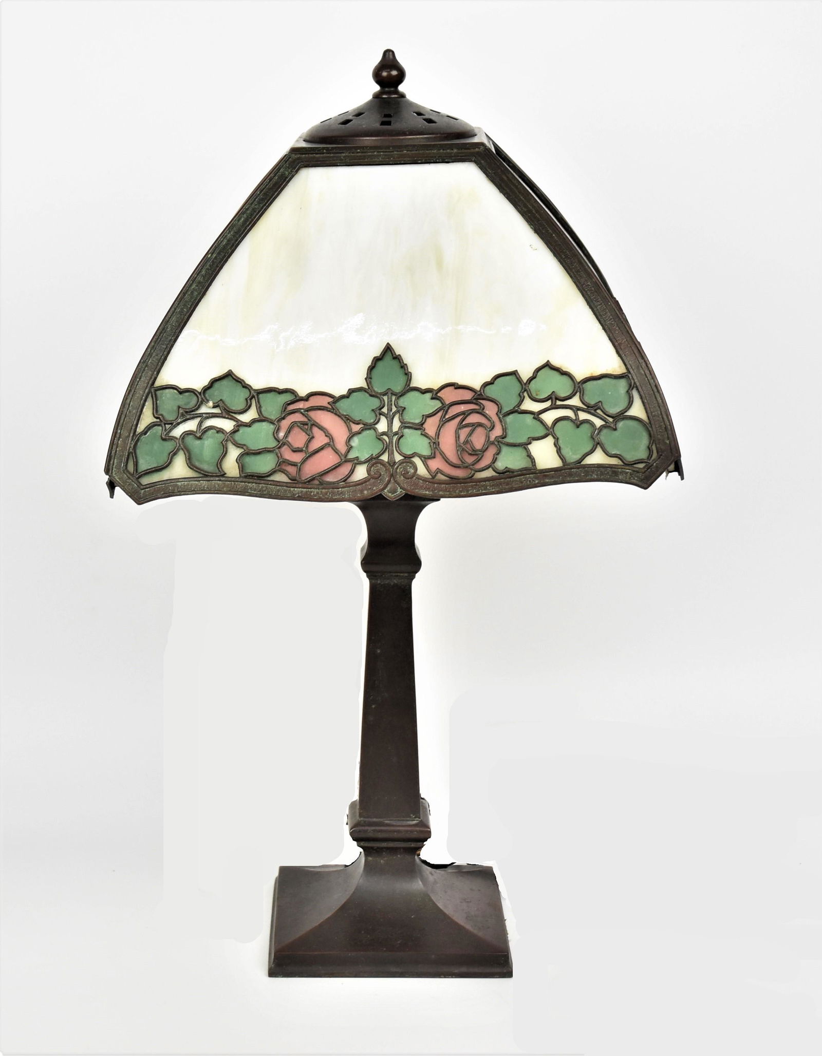 Handel Bronze Overlay Lamp (1 of 12)