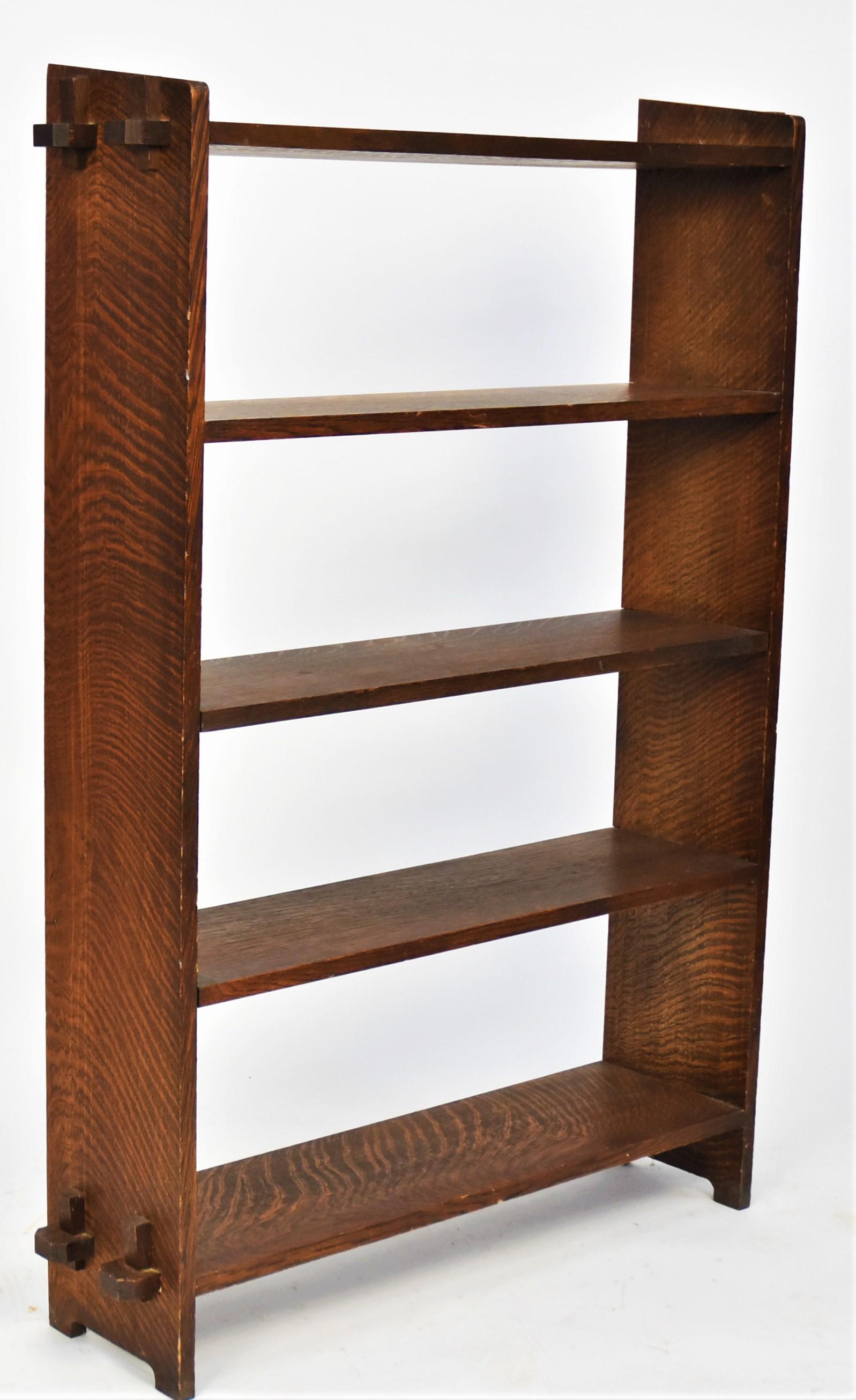 Arts and Crafts Mission Bookshelf (1 of 5)