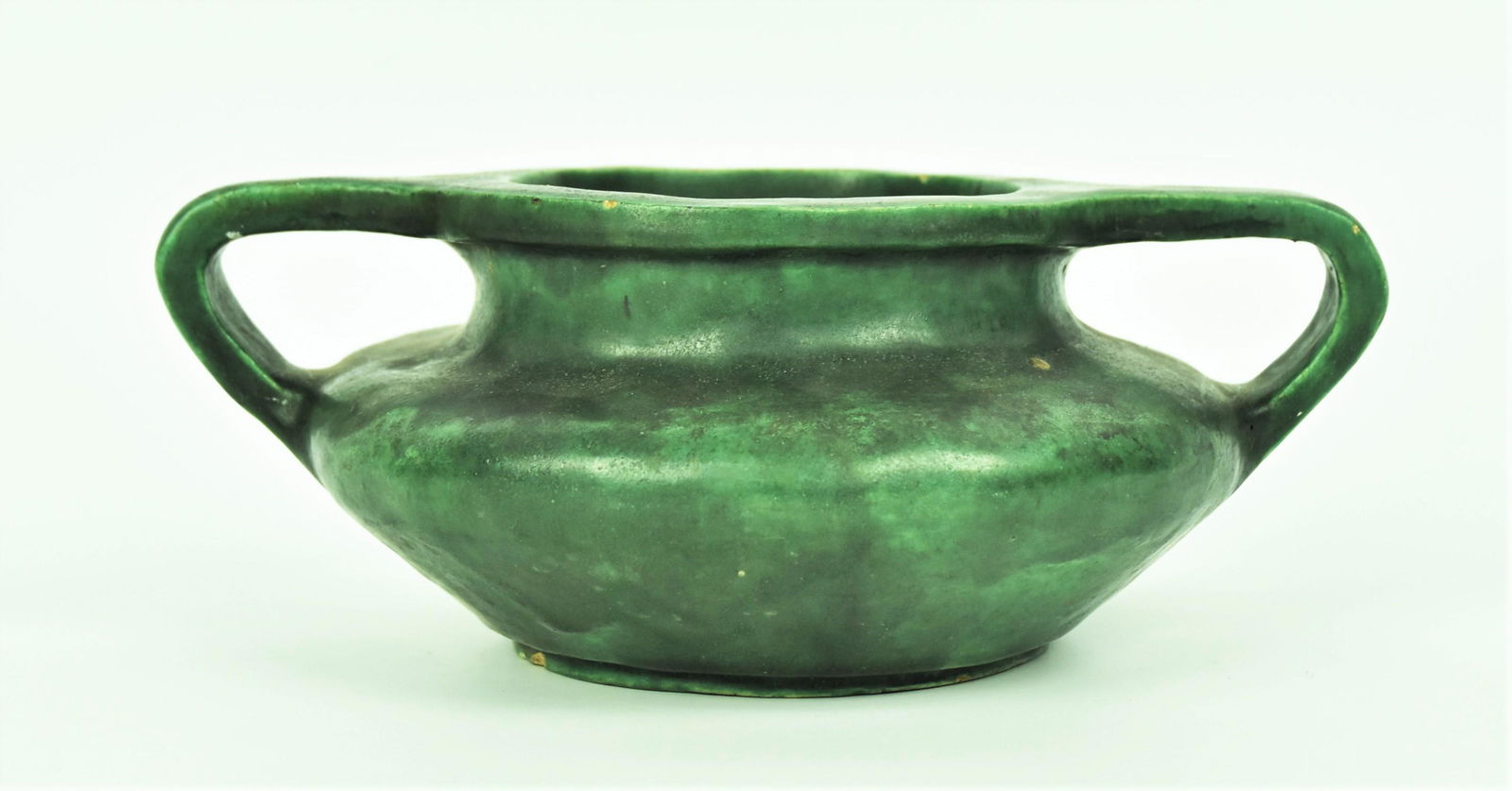 Arts & Crafts Squatty Handled Vase (1 of 6)