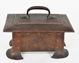 Rare Gustav Stickley Copper Humidor