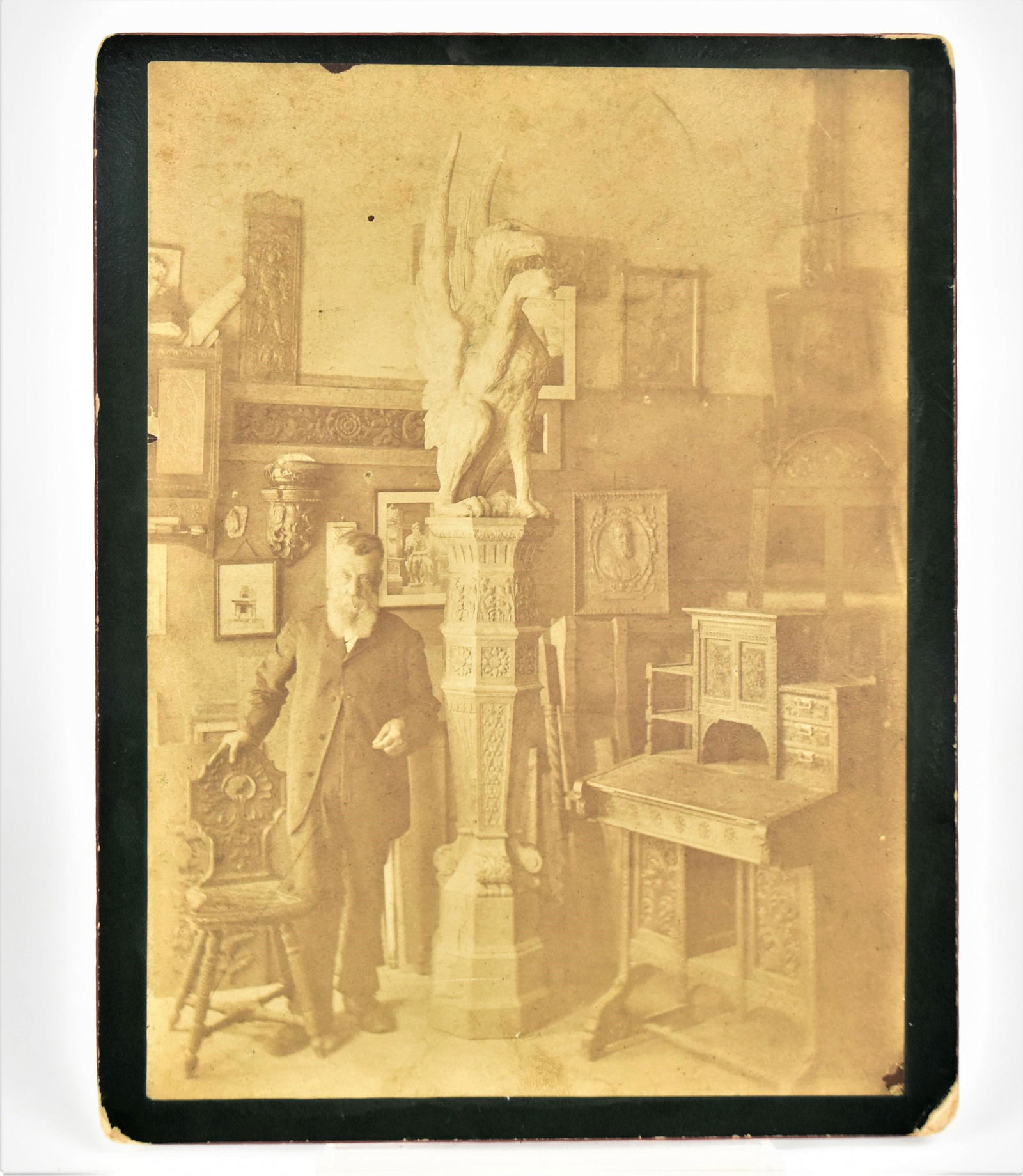 Rare Henry Fry (Cincinnati) Cabinet Photograph (1 of 5)