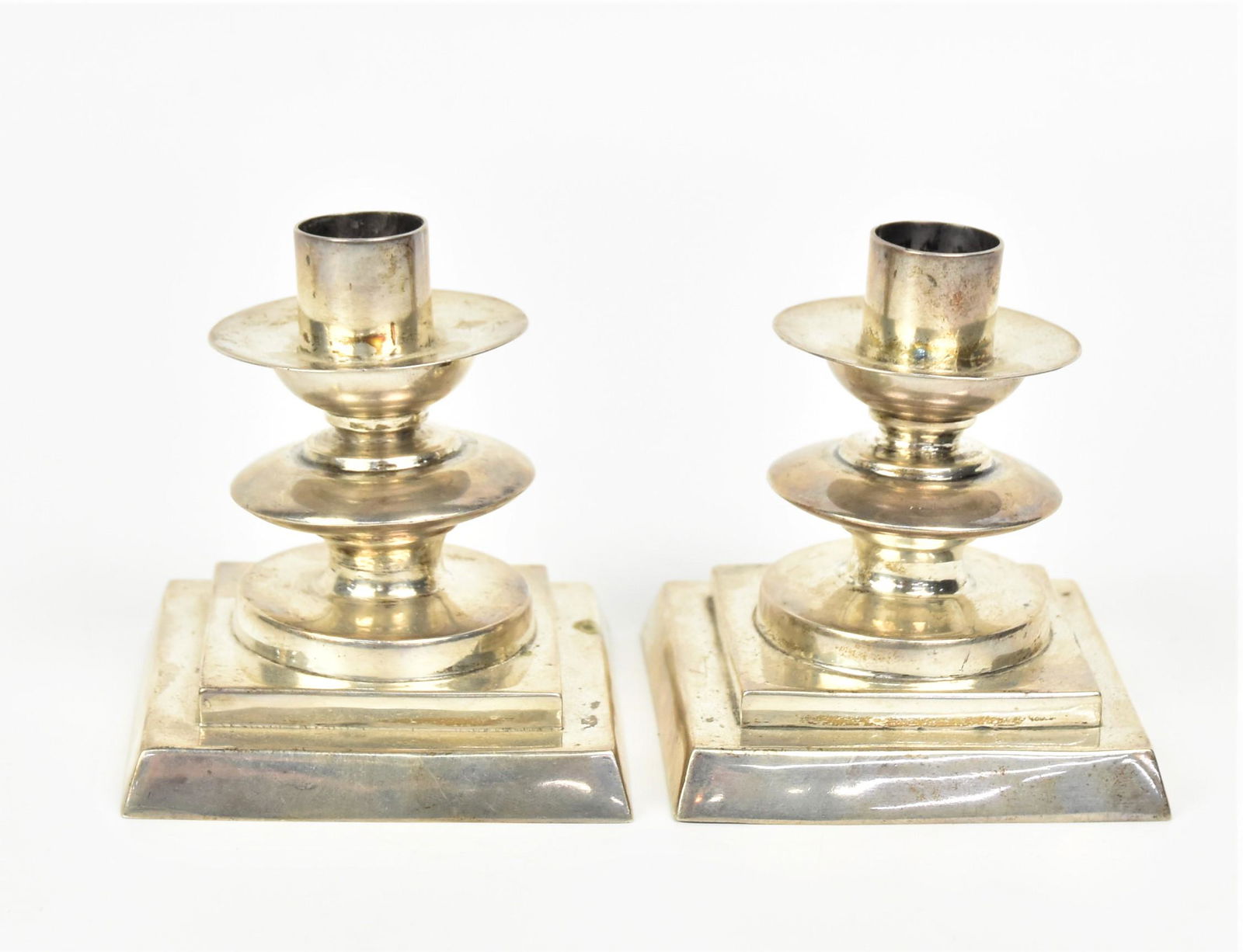 Pair of William Spratling Sterling Candelsticks (1 of 4)