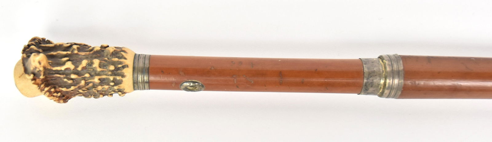 18th Century Stag Handled Cane (1 of 6)