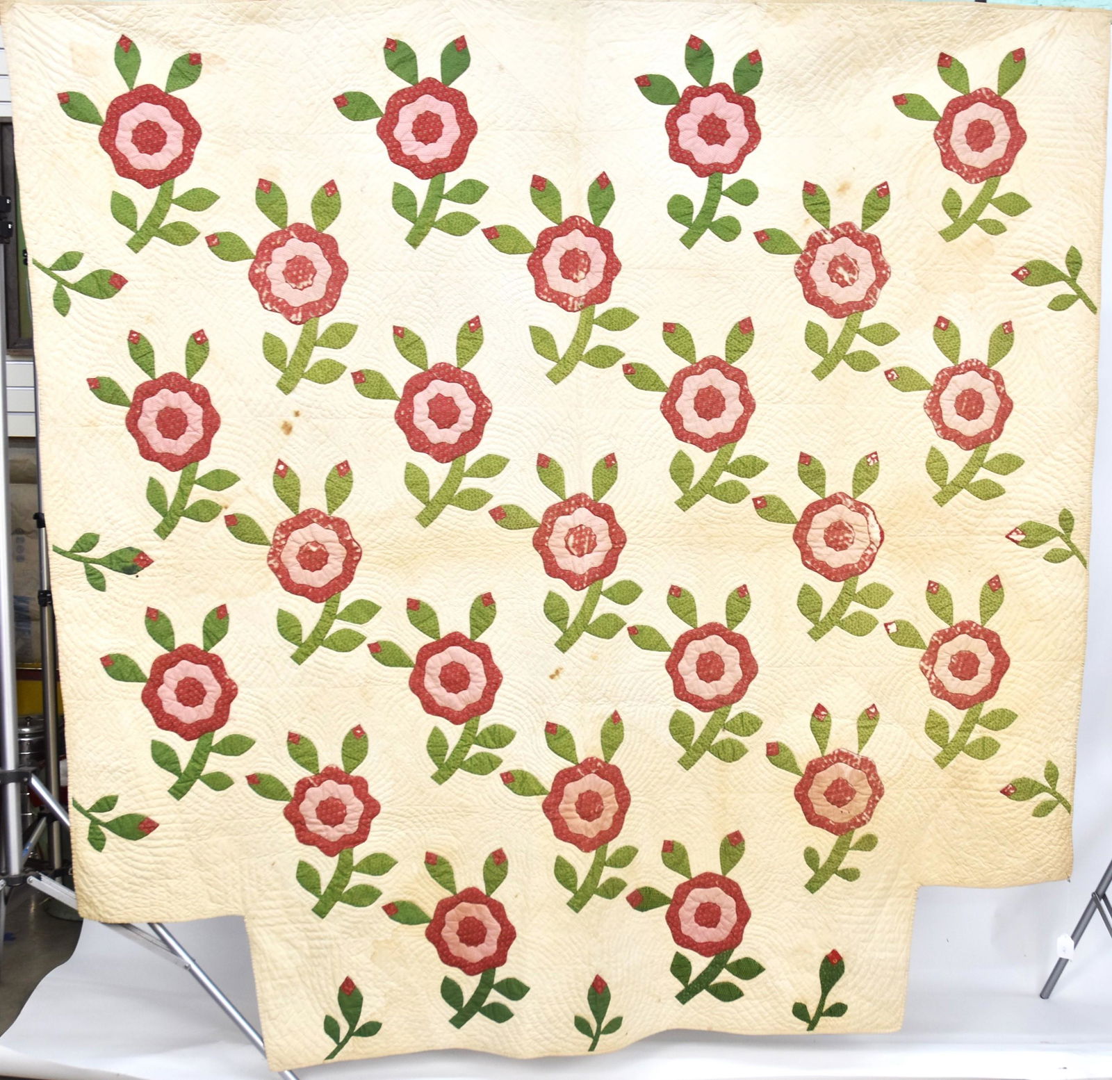 Rose of Shannon Appliqued Quilt (1 of 10)