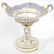 136: FRENCH PORCELAIN PEDESTAL BASKET