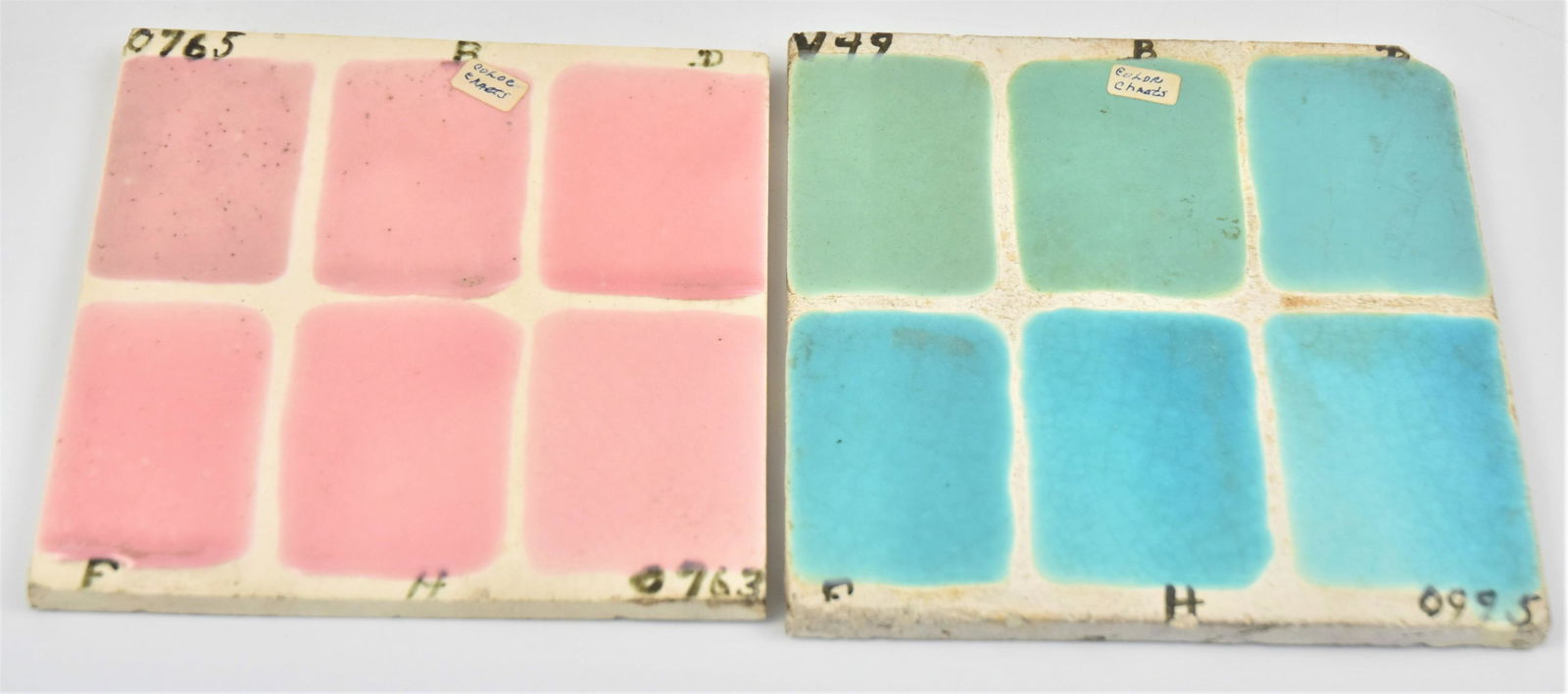 Scarce Rookwood Pottery Color Charts Tiles (1 of 5)