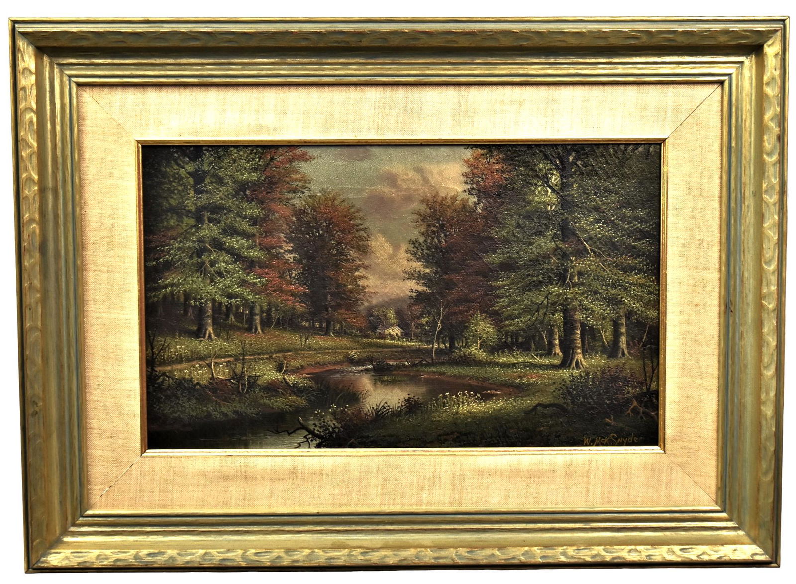 Wm McKendree Snyder Oil Landscape Painting (1 of 7)