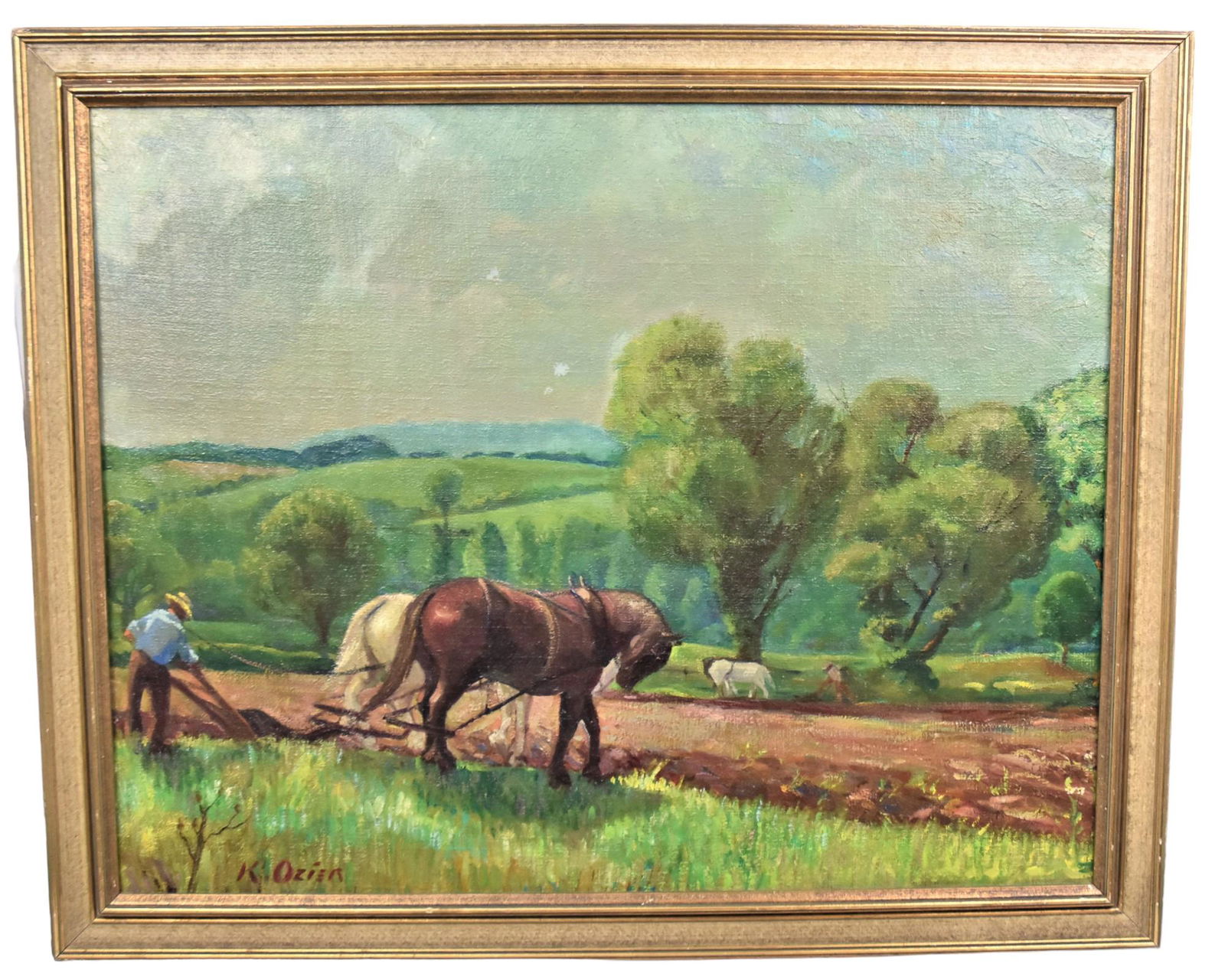 Kenneth Ozier Oil Landscape (1 of 5)