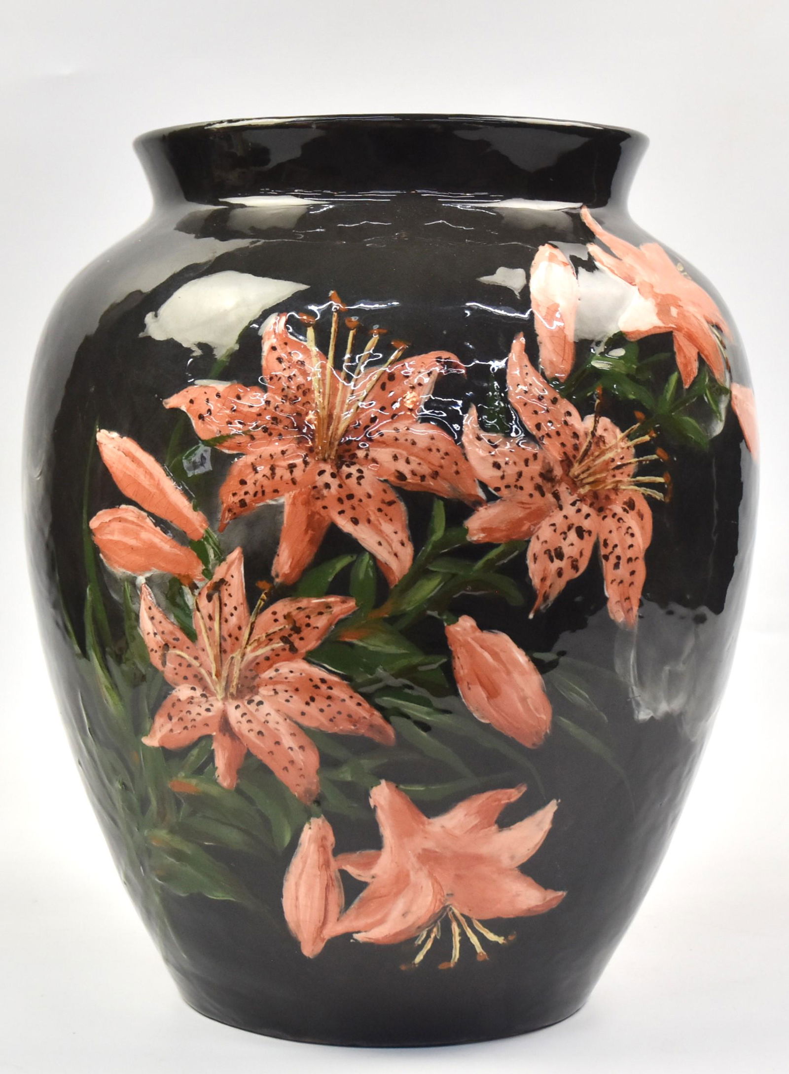 Large Albert Robert Valentien Rookwood Pottery Vase (1 of 6)