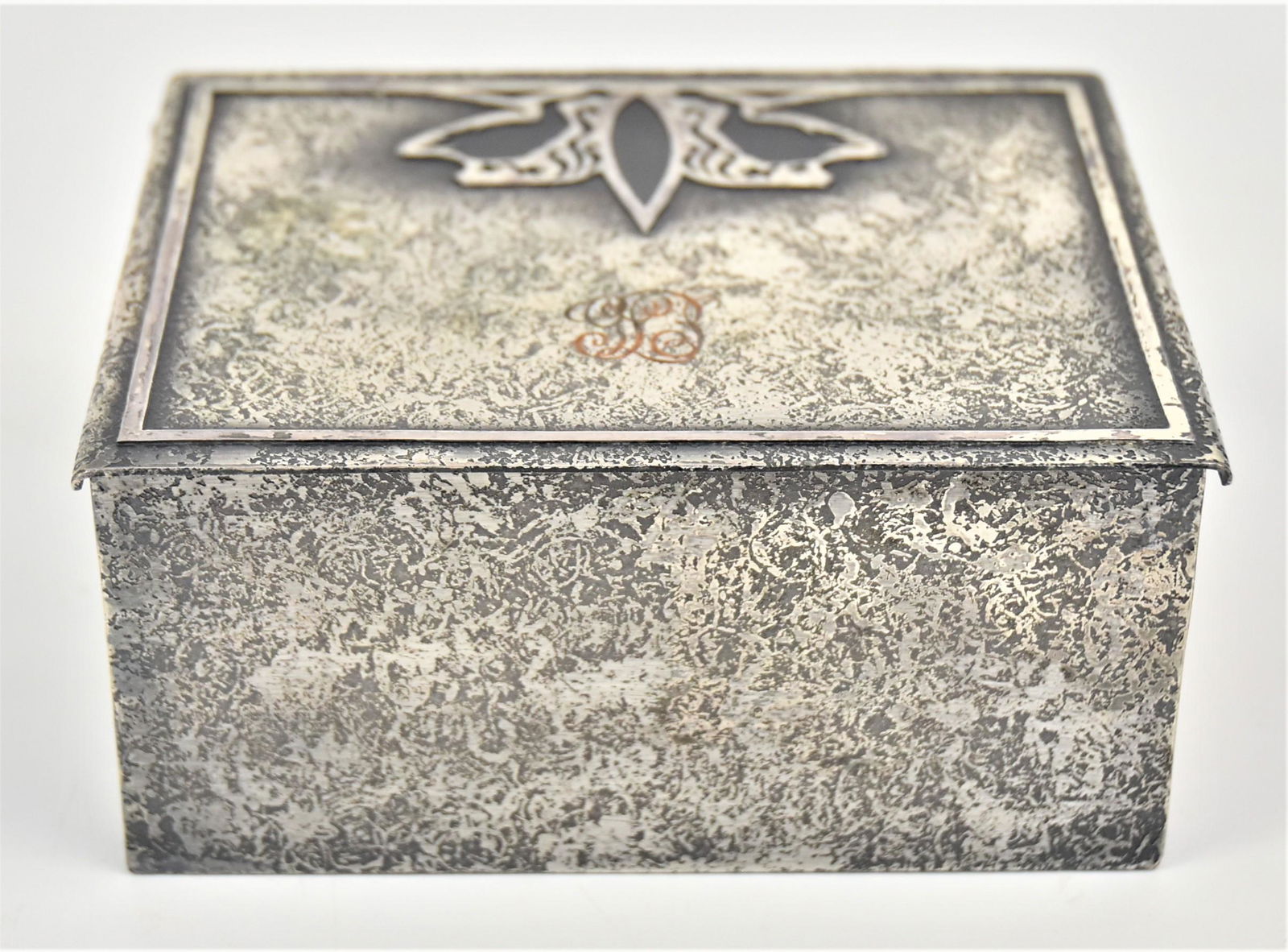 Heintz Bronze & Sterling Desk Box (1 of 6)