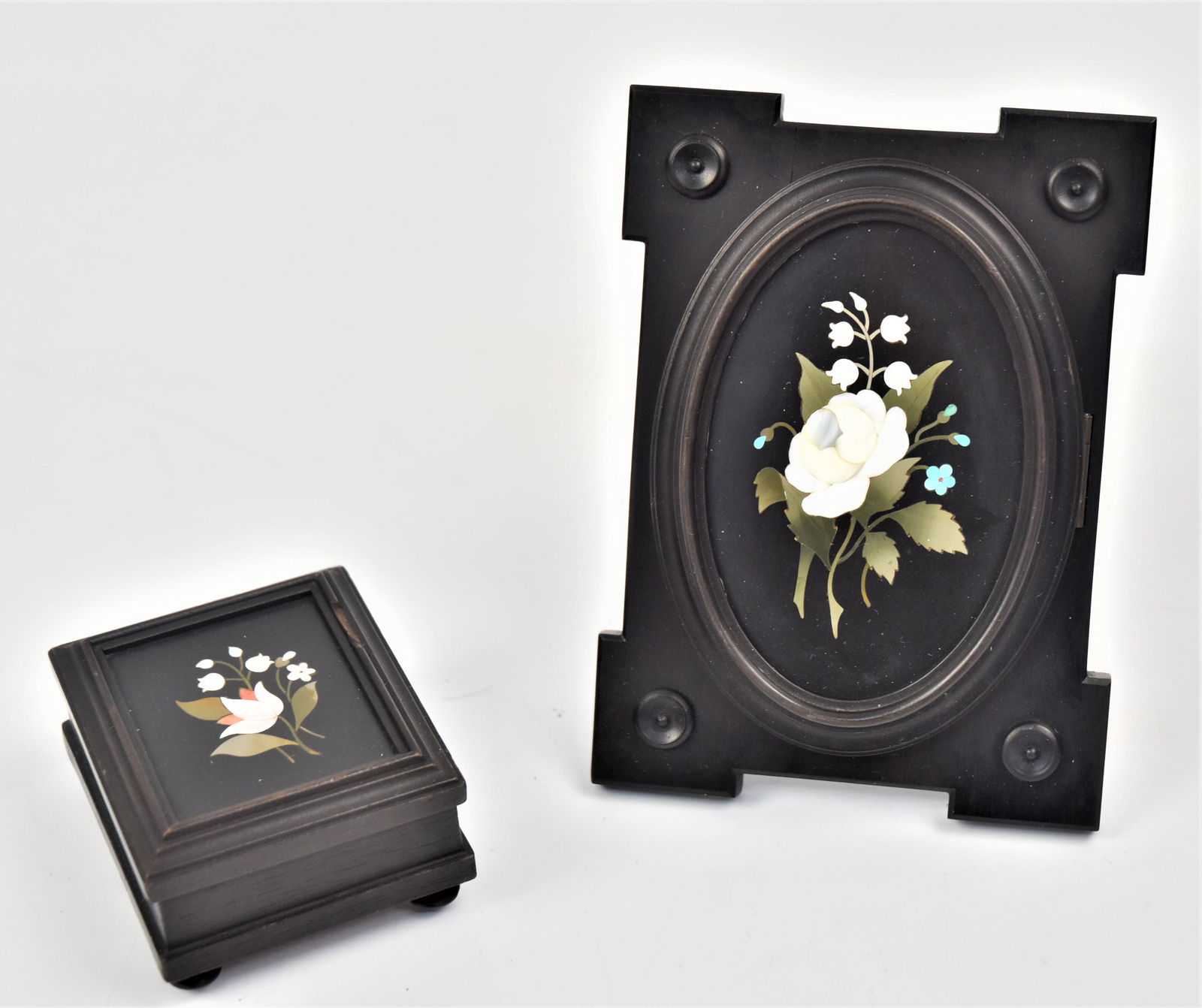 Petra Dura Italian Box & Picture Frame (1 of 6)