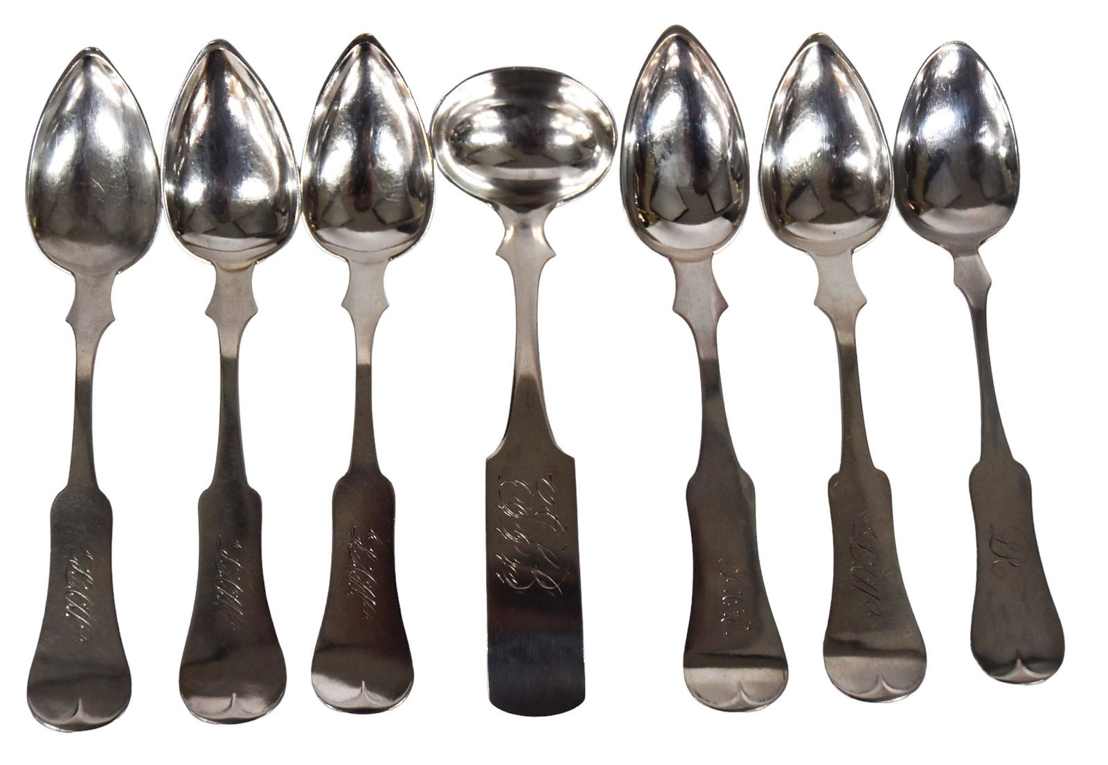 W. & A. McGrew Coin Silver Flatware (1 of 5)
