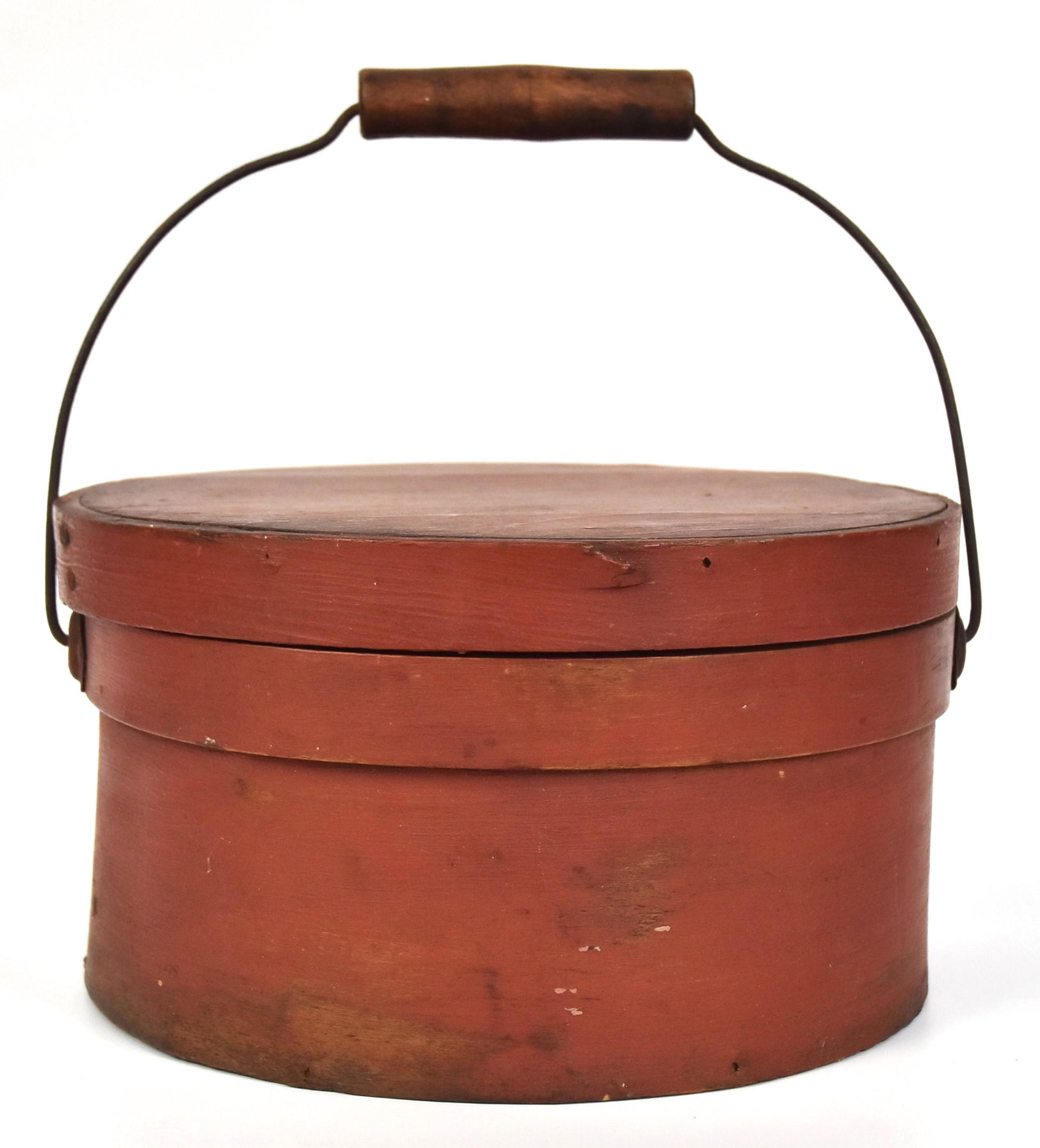 Red Painted Pantry Box (1 of 7)