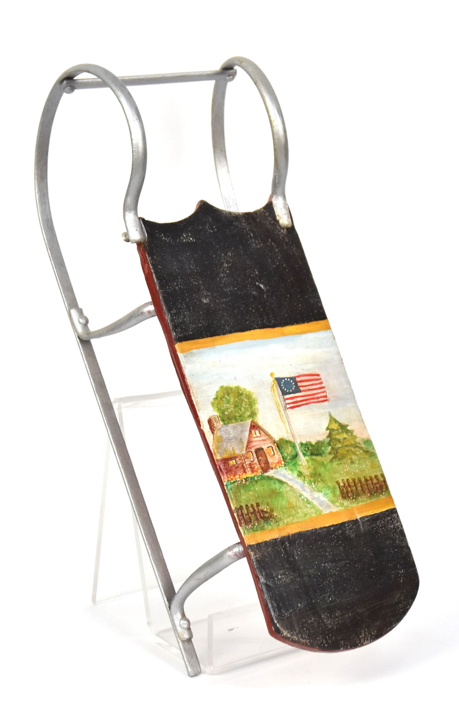 Miniature Decorated Childs Sled (1 of 6)