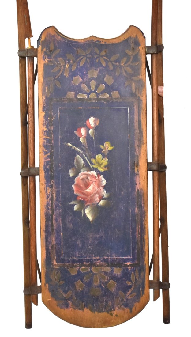 Victorian Child Sled w/ Original Paint (1 of 5)