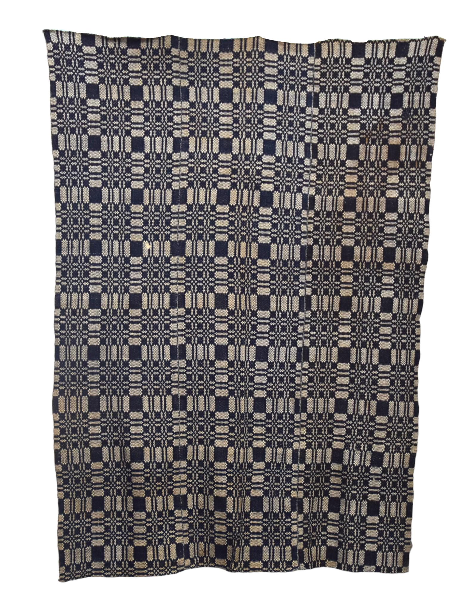 Early Blue & White Coverlet (1 of 8)