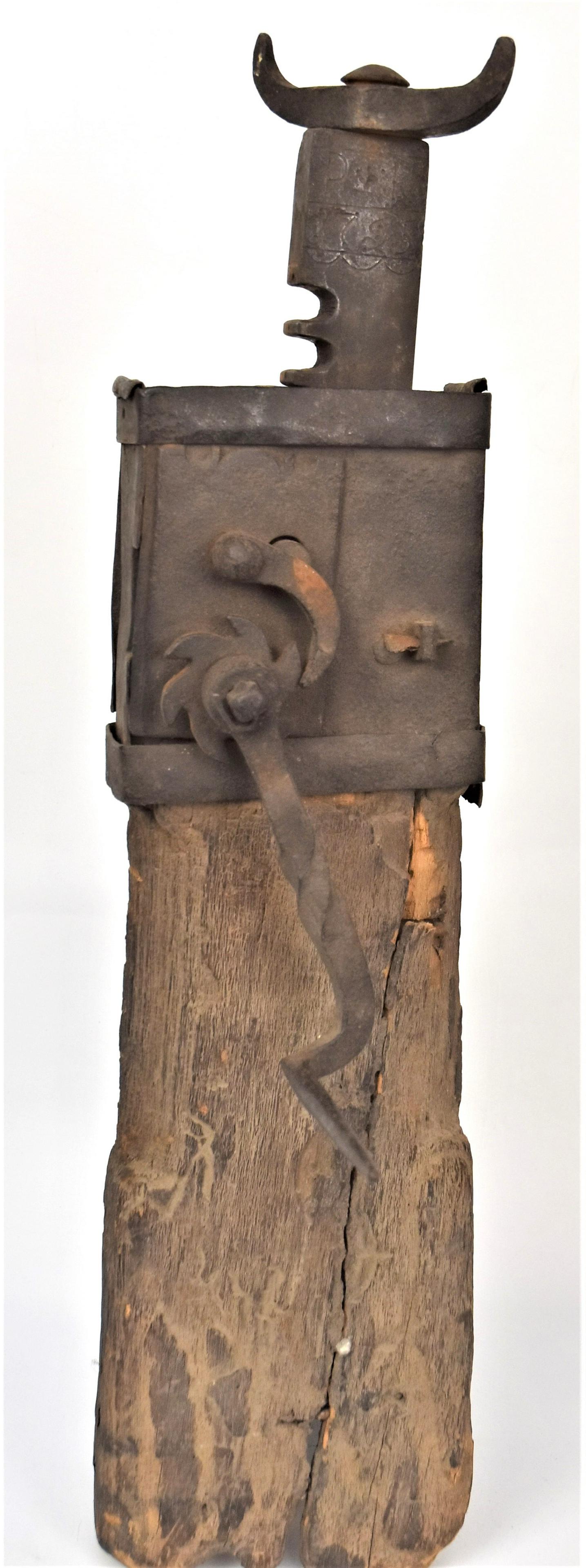 Early Wagon Jack Dated 1725 (1 of 9)