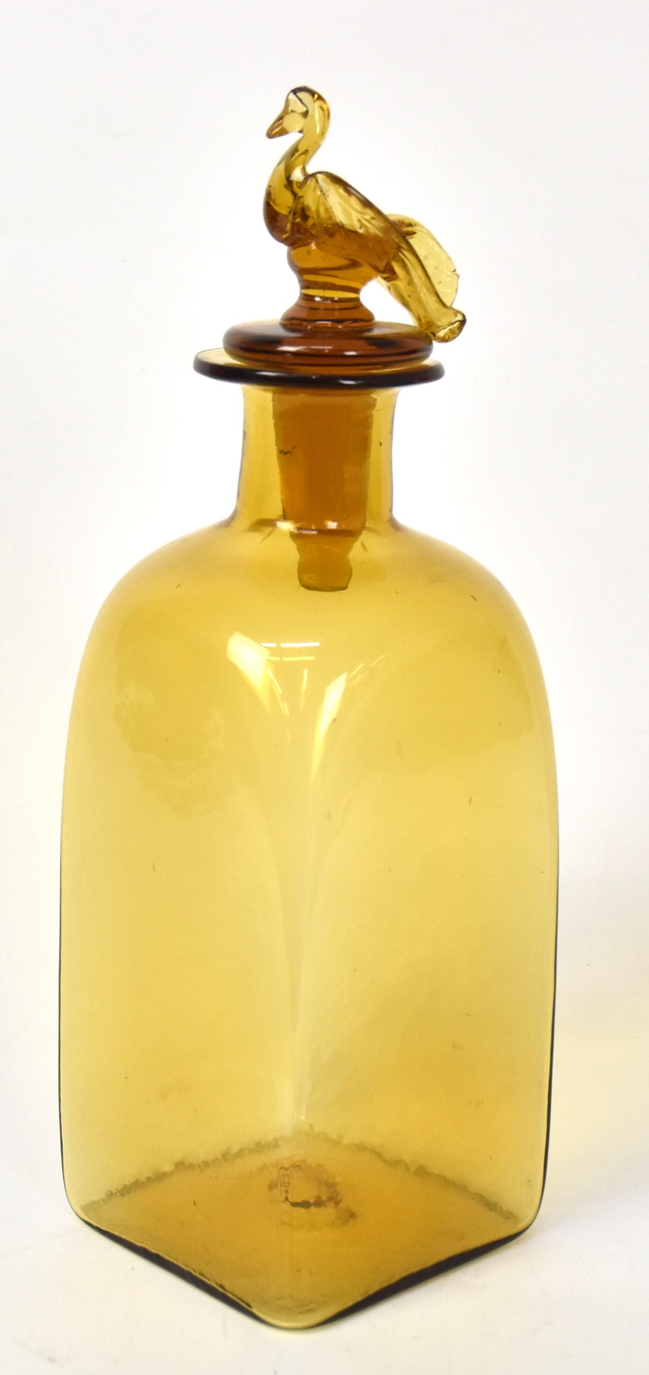 Early Blown Glass  Apothecary  Bottle (1 of 6)