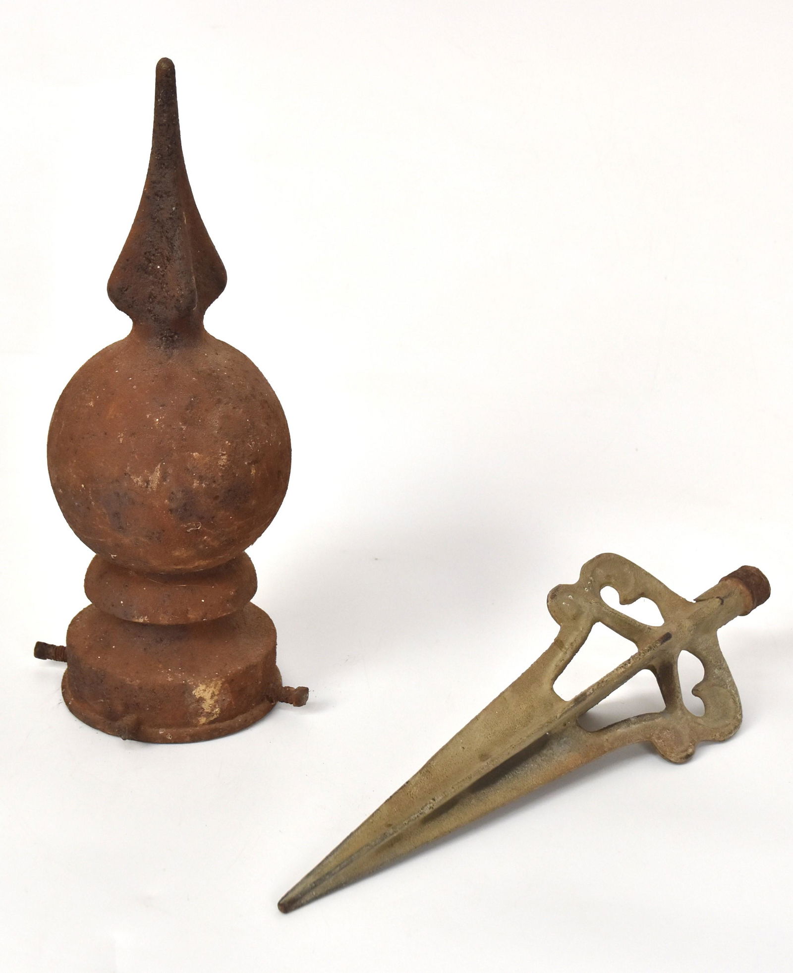 Two Cast Iron Post Finials (1 of 6)