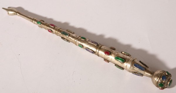 SILVER TORAH SCROLL POINTER - 2